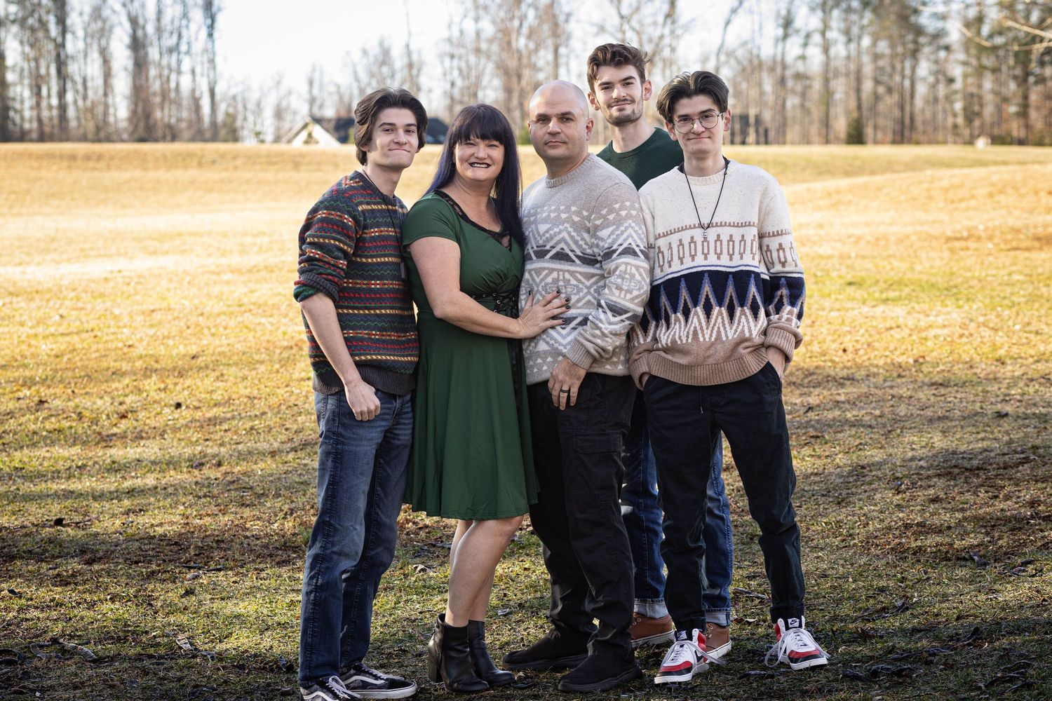 Family Portrait by Marie Griffith Photography
