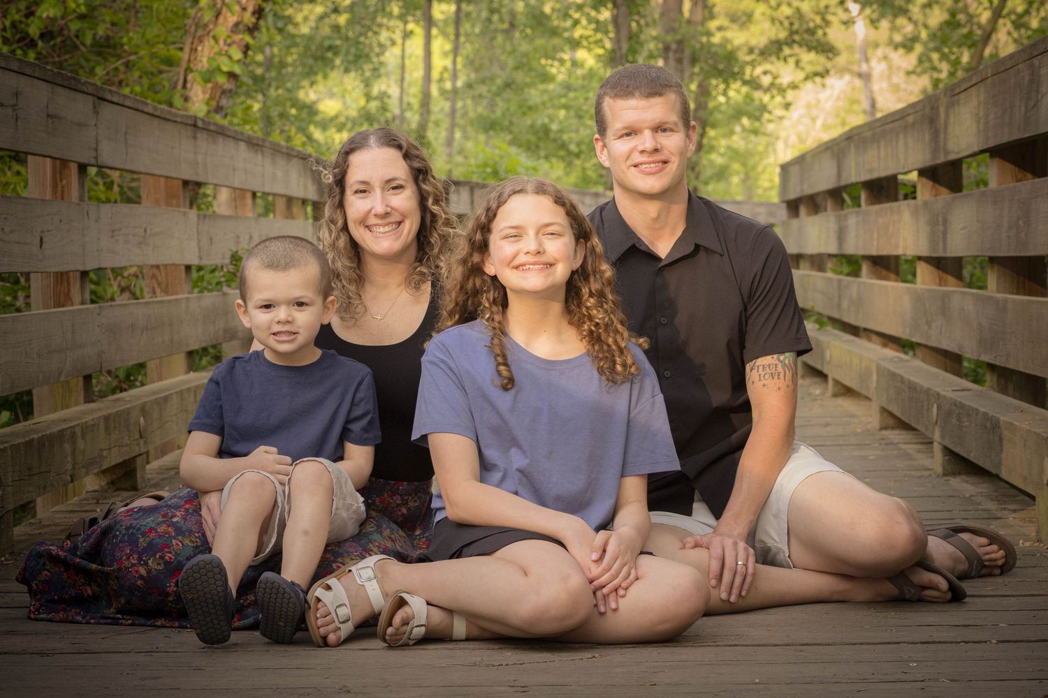 Family Portrait by Marie Griffith Photography