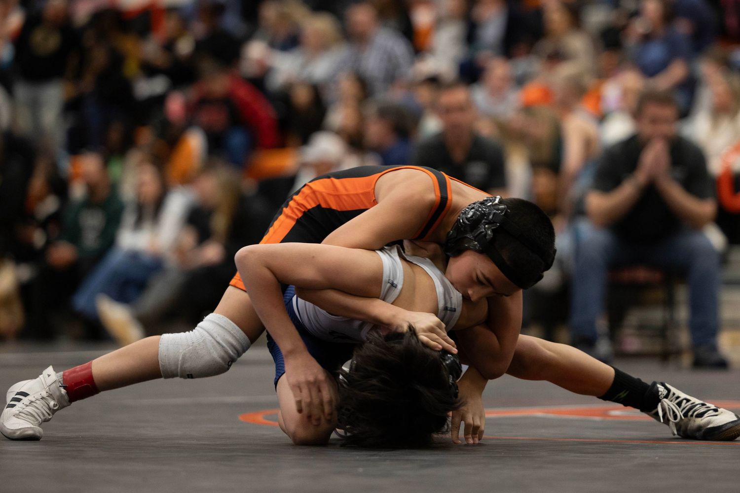 Wrestling Action Photo by Marie Griffith Photography