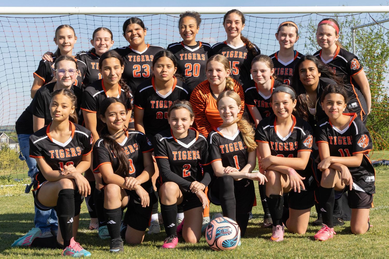 Soccer Team Portrait by Marie Griffith Photography