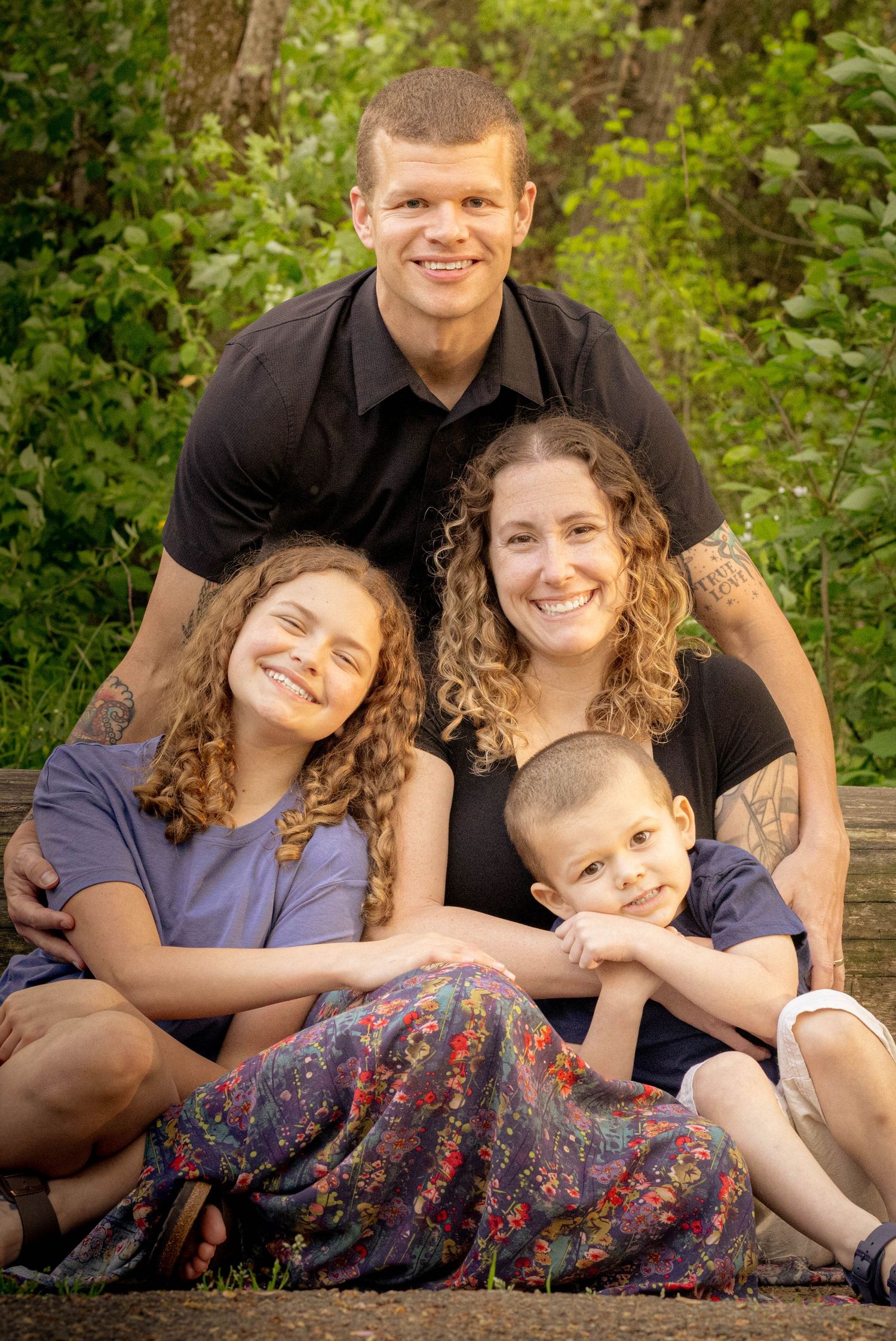 Family Portrait by Marie Griffith Photography