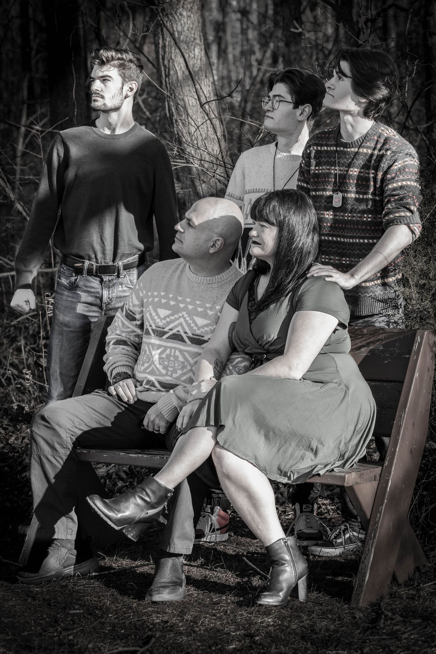 Family Portrait by Marie Griffith Photography