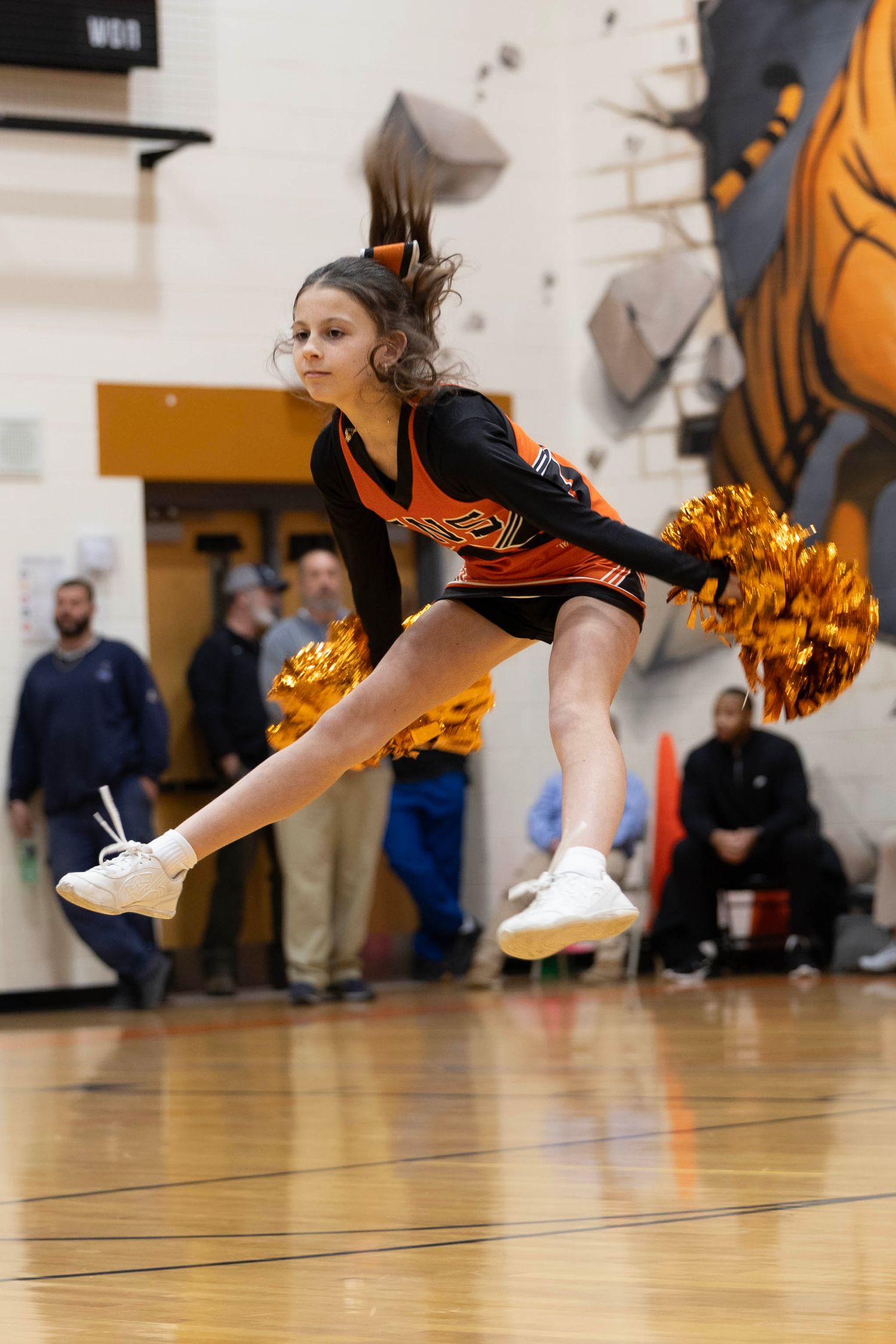 Cheer Sports Action Photo by Marie Griffith Photography