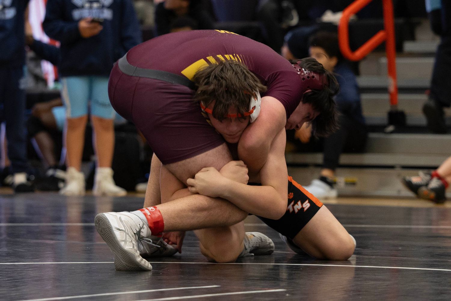 Wrestling Action Photo by Marie Griffith Photography