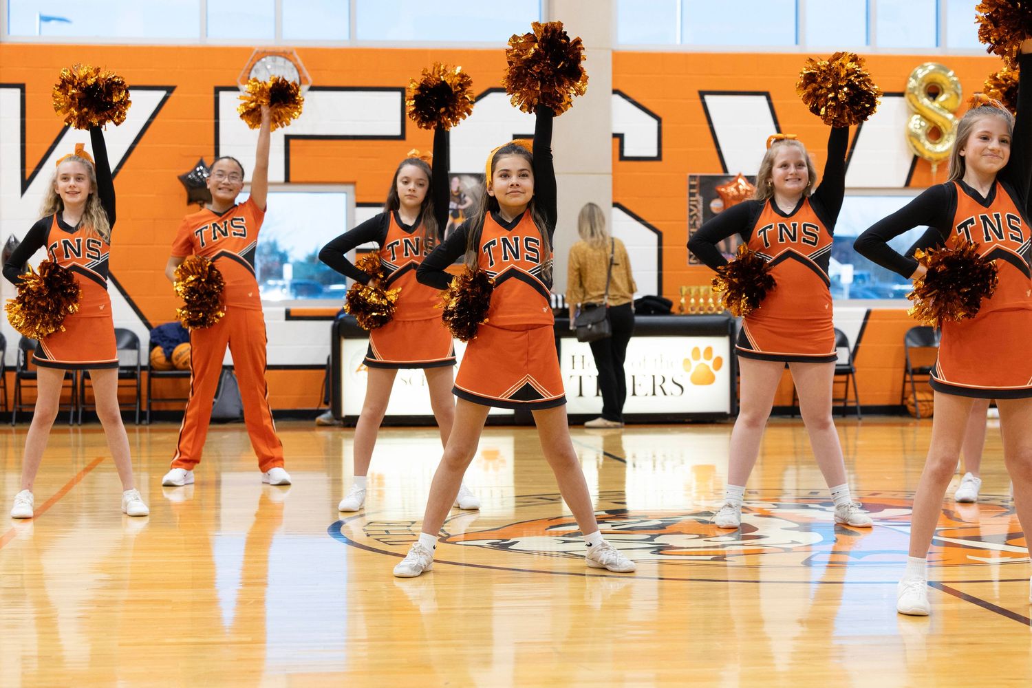 Cheer Sports Action Photo by Marie Griffith Photography