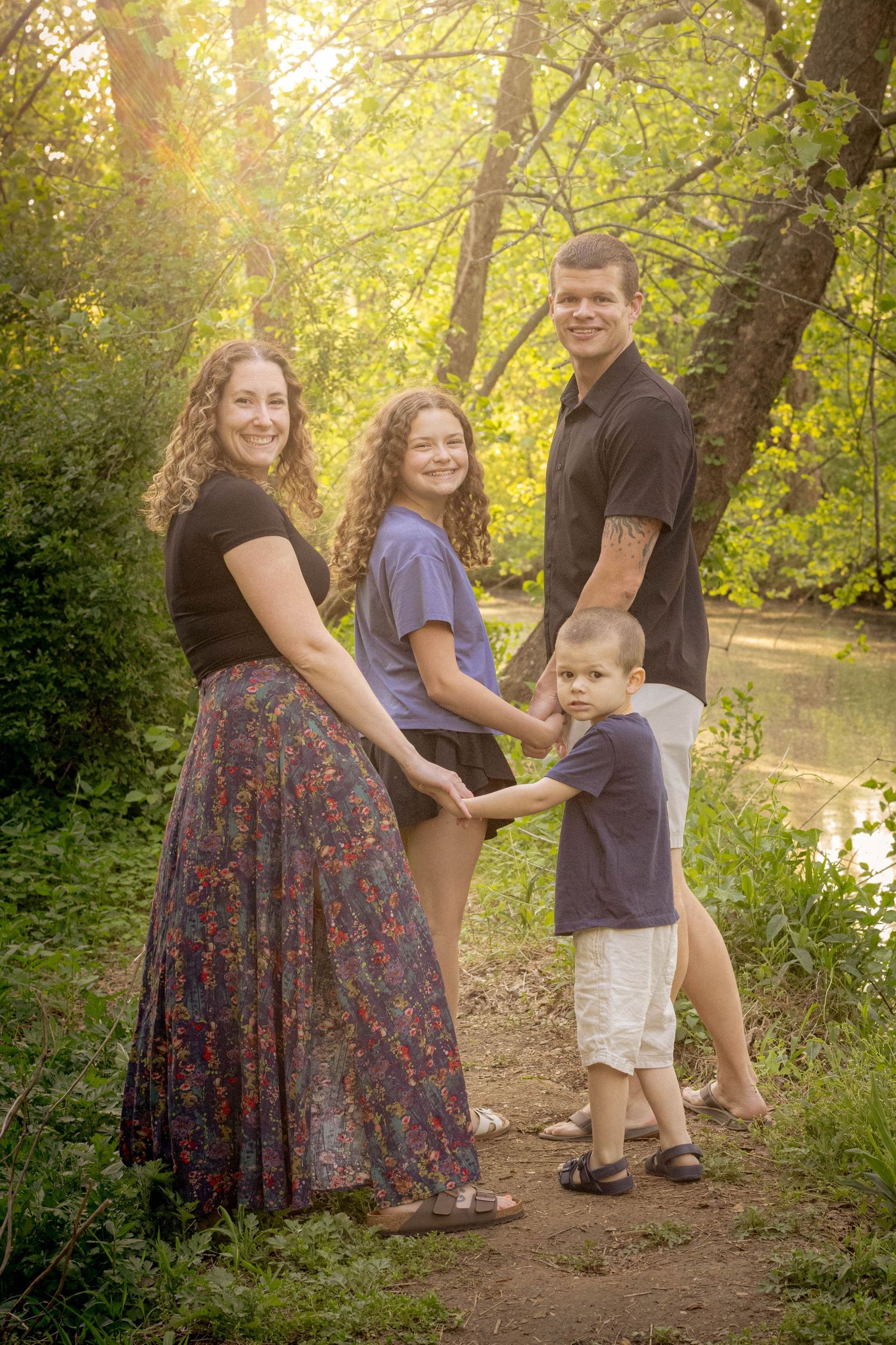 Family Portrait by Marie Griffith Photography