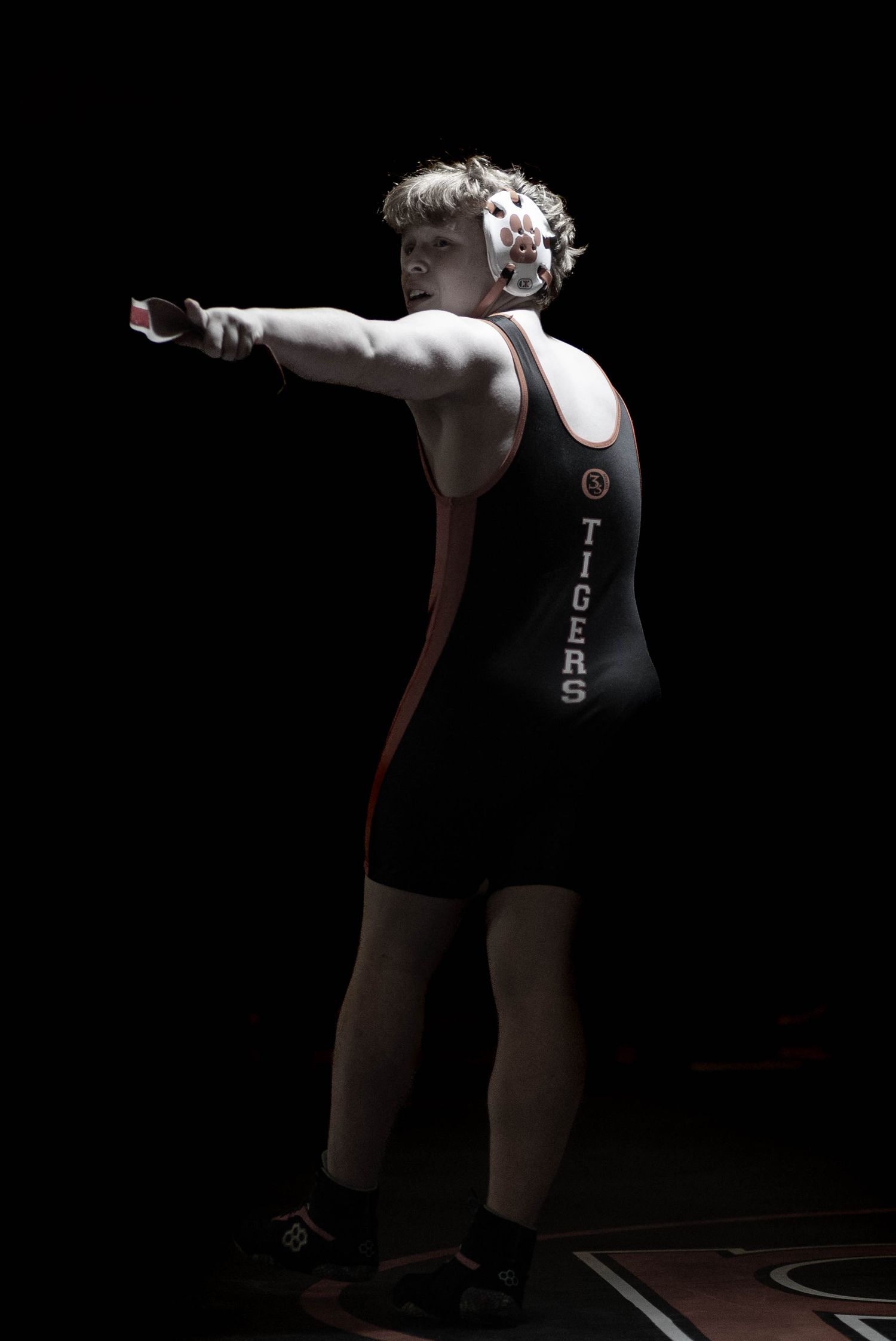 Wrestling Action Photo by Marie Griffith Photography