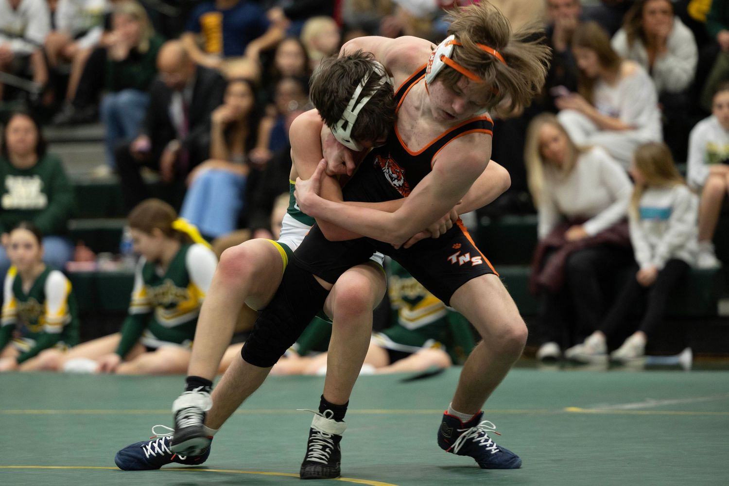 Wrestling Action Photo by Marie Griffith Photography