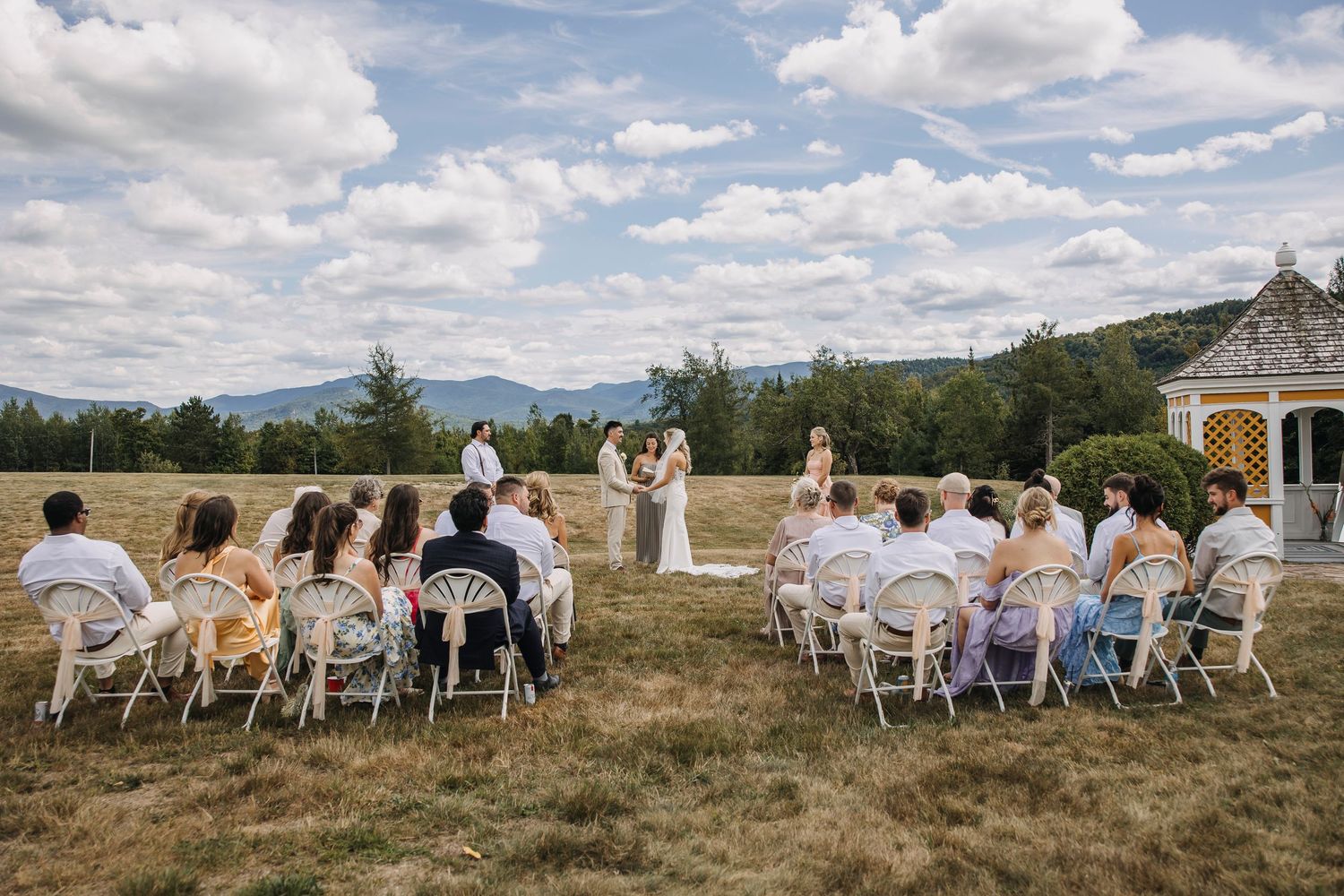 intimate wedding in the adirondacks