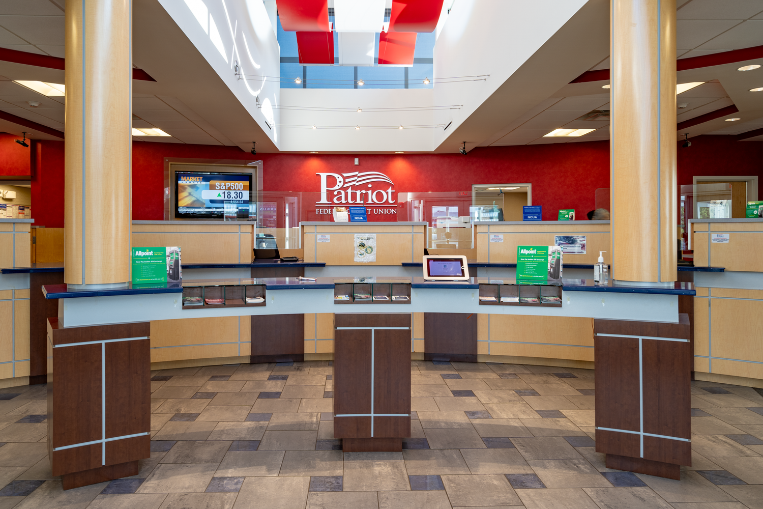 Photo of Patriot Federal Credit Union North Pointe in Hagerstown, MD. Photo by Wornden Ly.