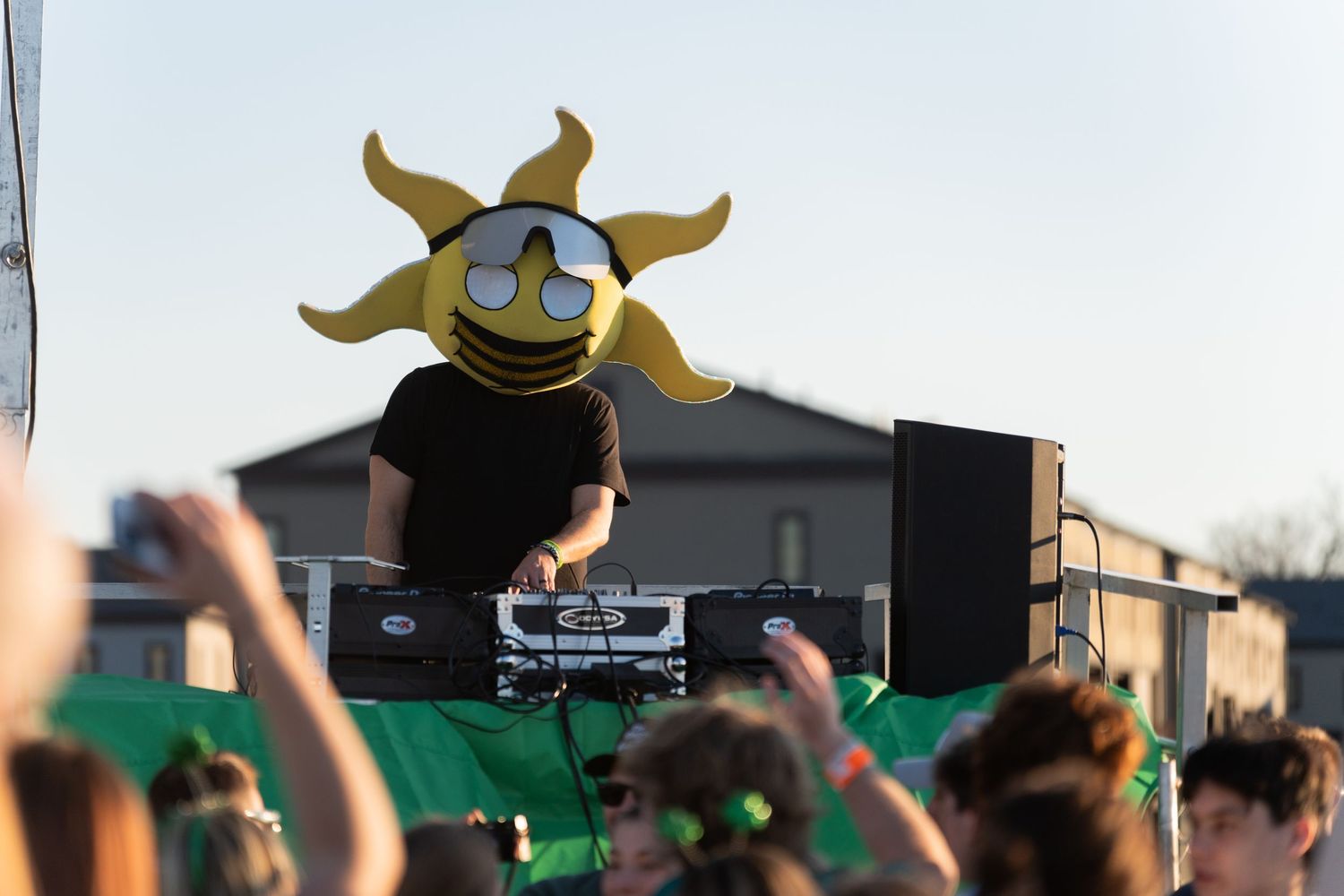 DJ performs at the 2024 VA Irish Fest held at Leesburg, VA. Photo by Wornden Ly for Hi-Ball Events