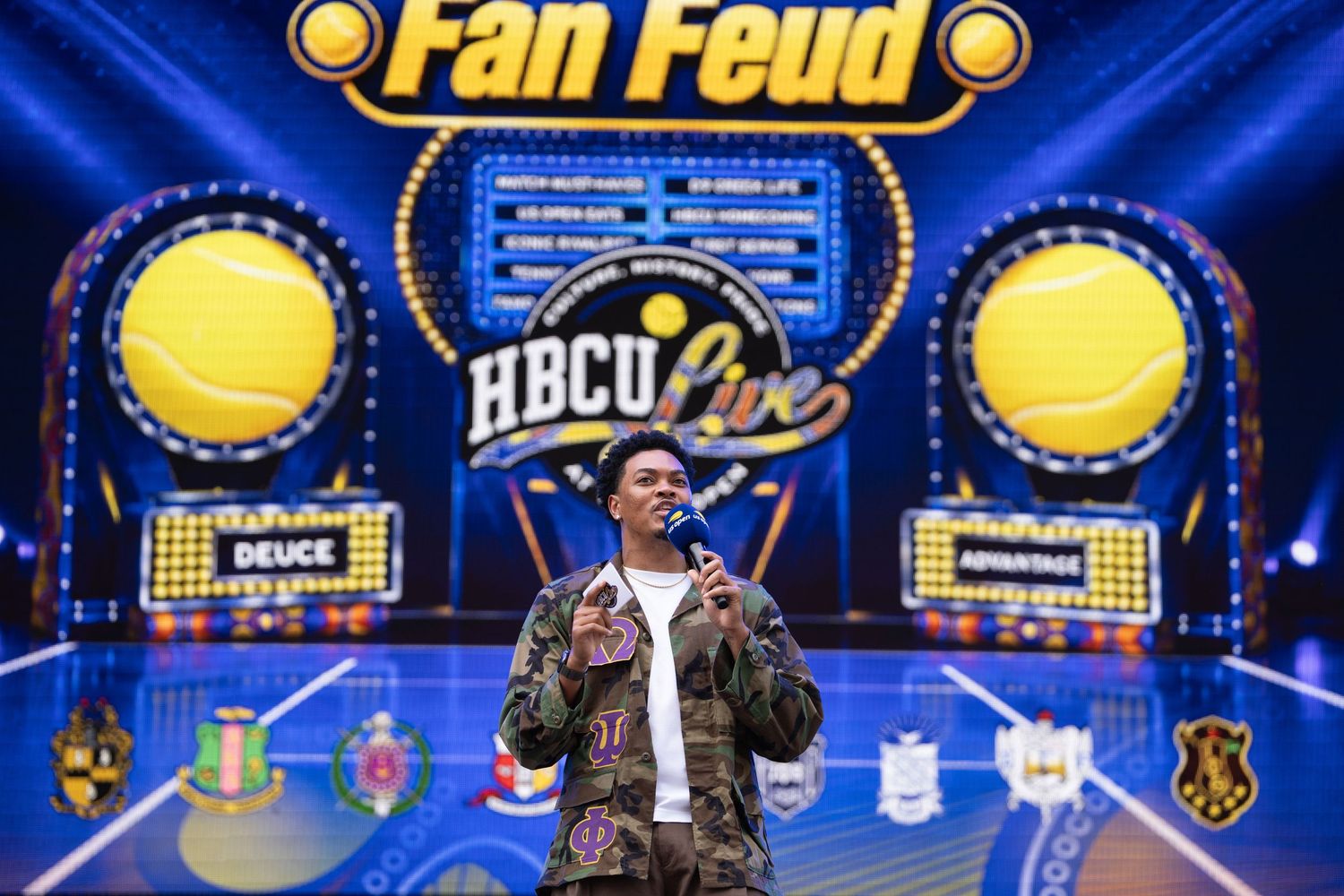 HBCU Fan Feud during 2026 US Open in Flushing, NY. Photo by Wornden Ly for USTA.