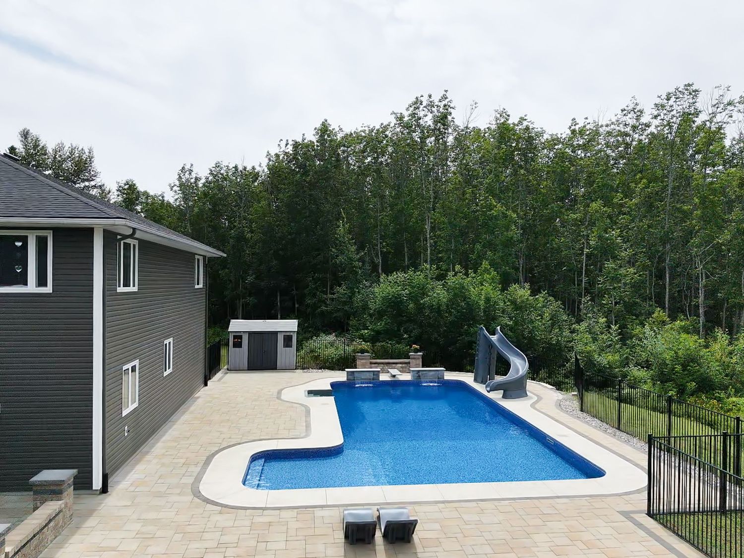 Sudbury Ontario Real Estate Photographer captures luxury home in hanmer ontario with drone photography