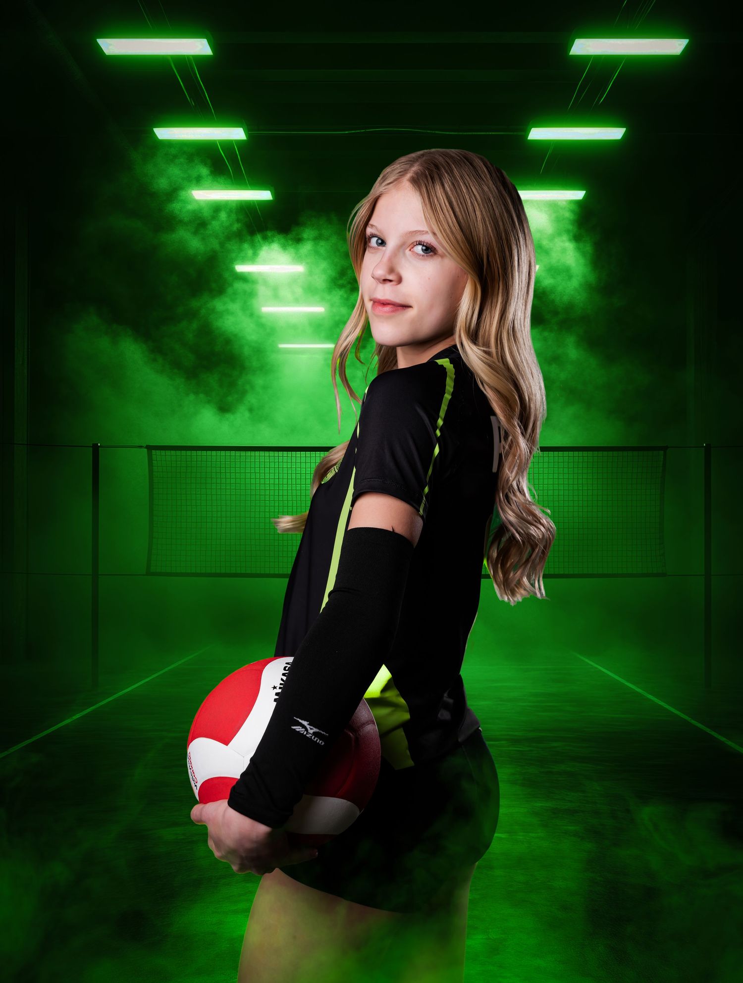 volleyball portrait