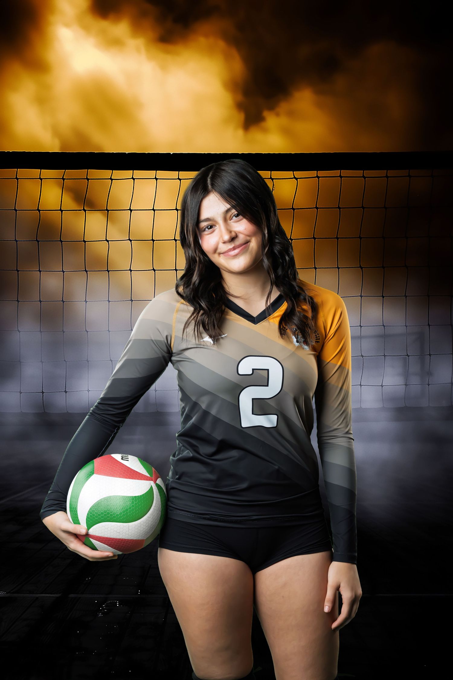 volleyball portrait