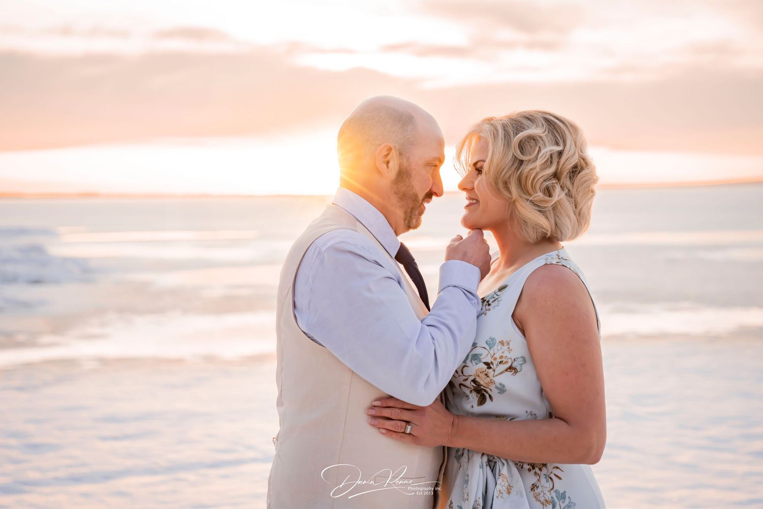 couple sunset
