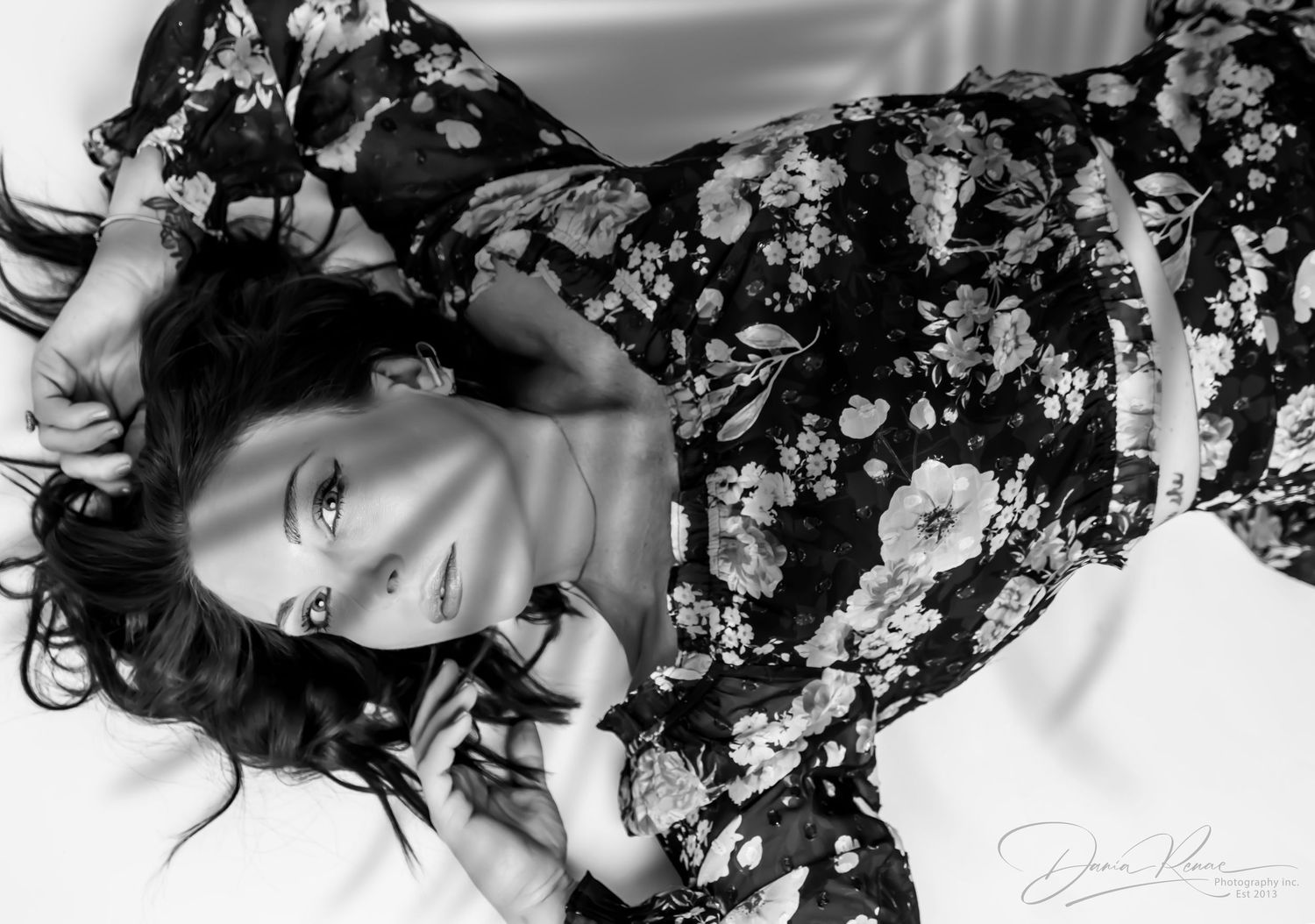 laying down portraiture