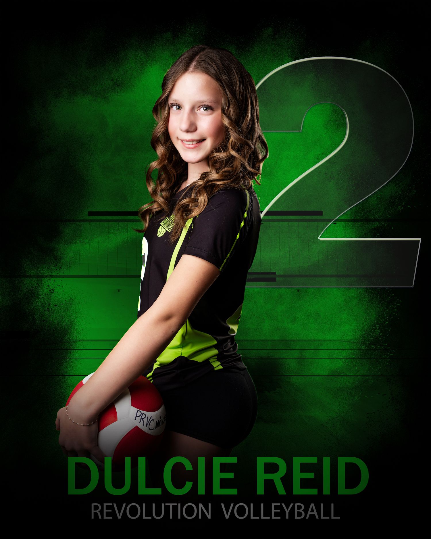 volleyball portrait