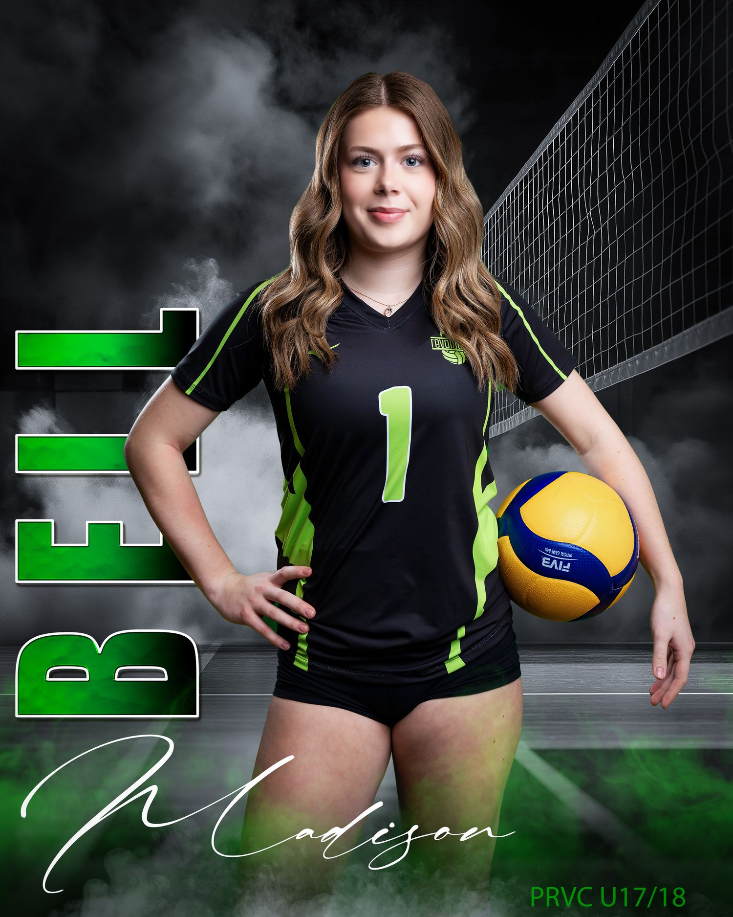 volleyball portrait