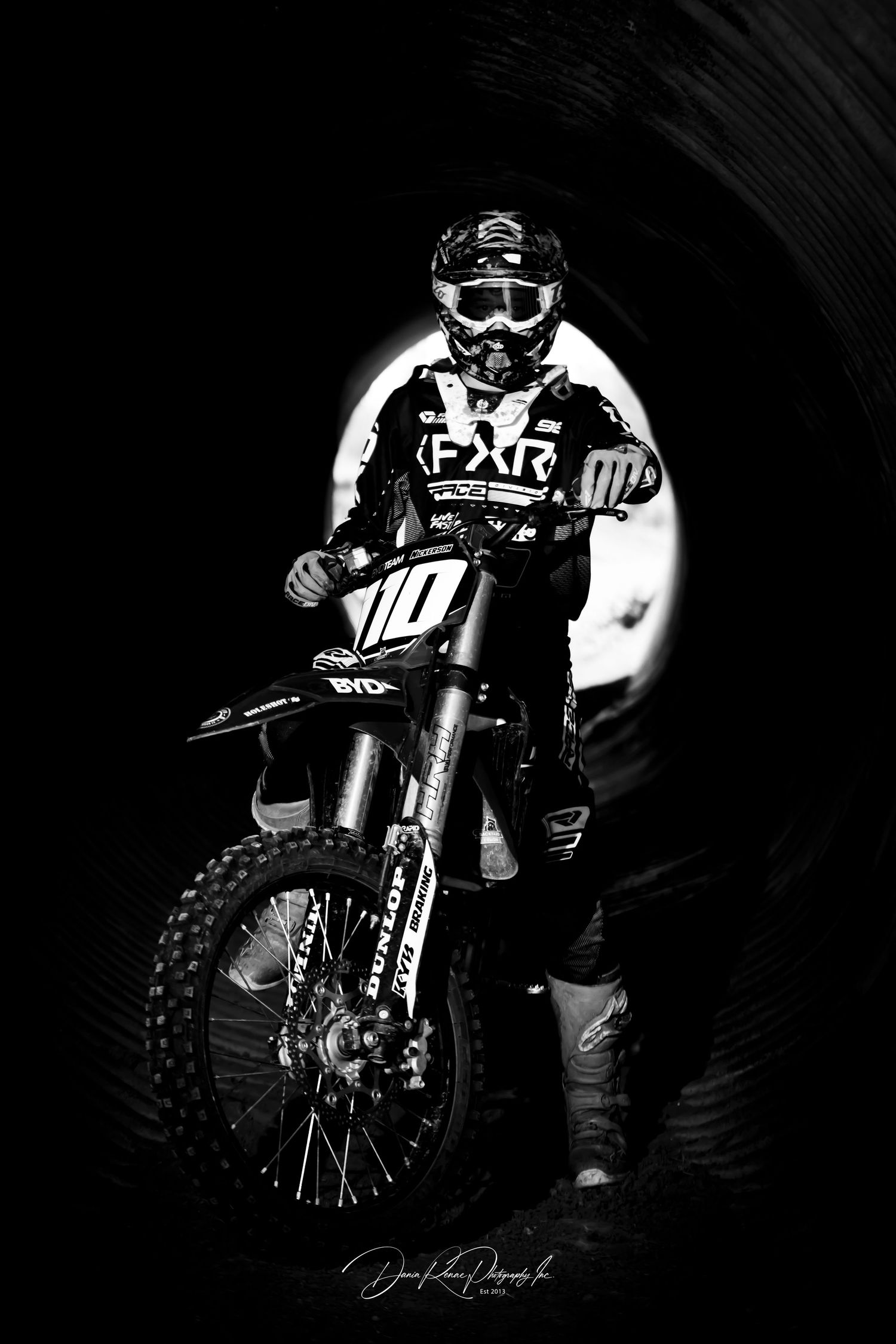motocross portrait