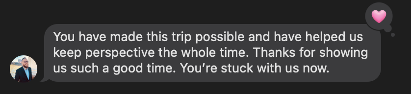 A dark interface showing social media comments with white text on a black background.