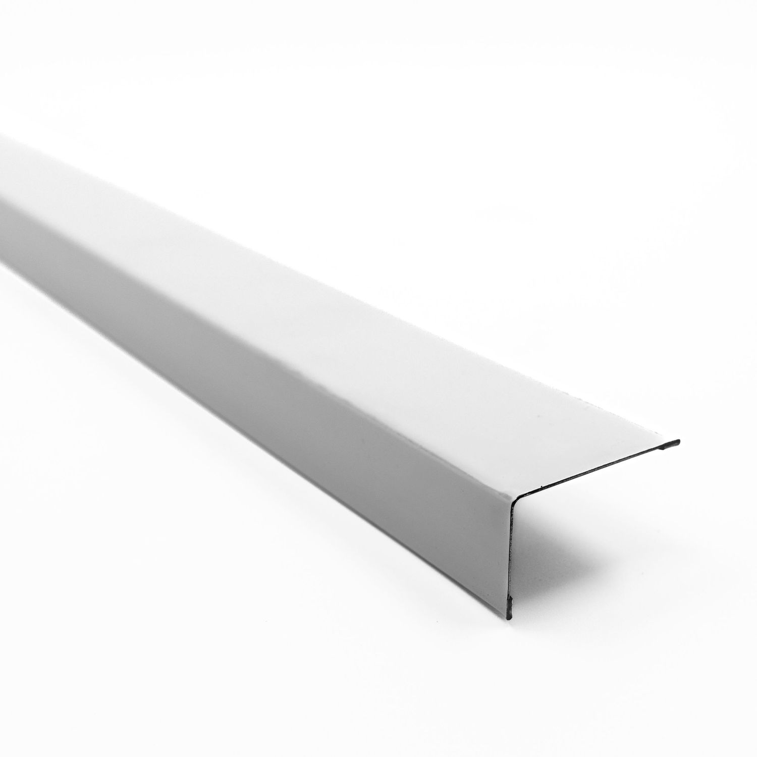 Three white rectangular shapes arranged at different angles and orientations against a plain background.