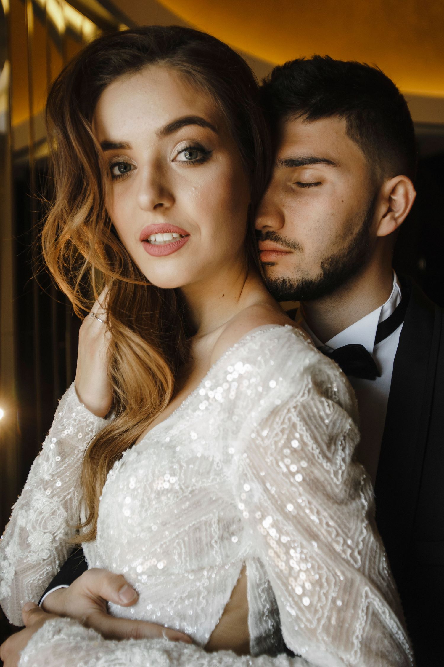 Elegant couple image — Seattle Couple Photographer