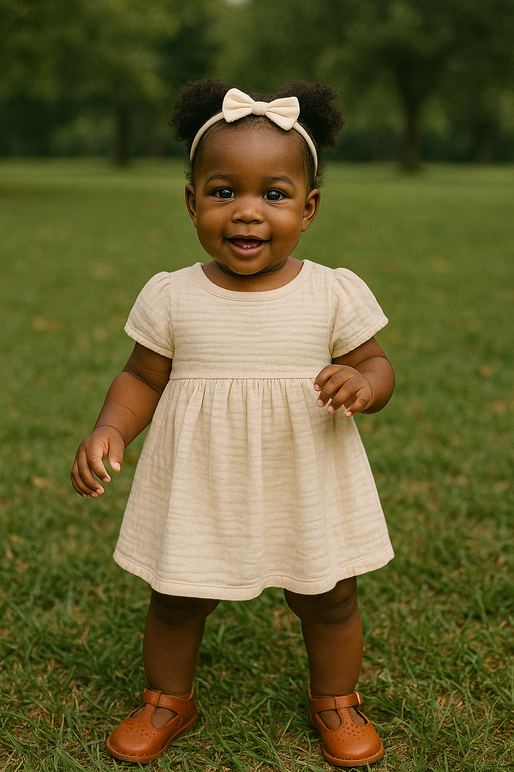 Girl walking milestone in the park, Angleton, Lake Jackson, Alvin. Eternal Creations Photography.
