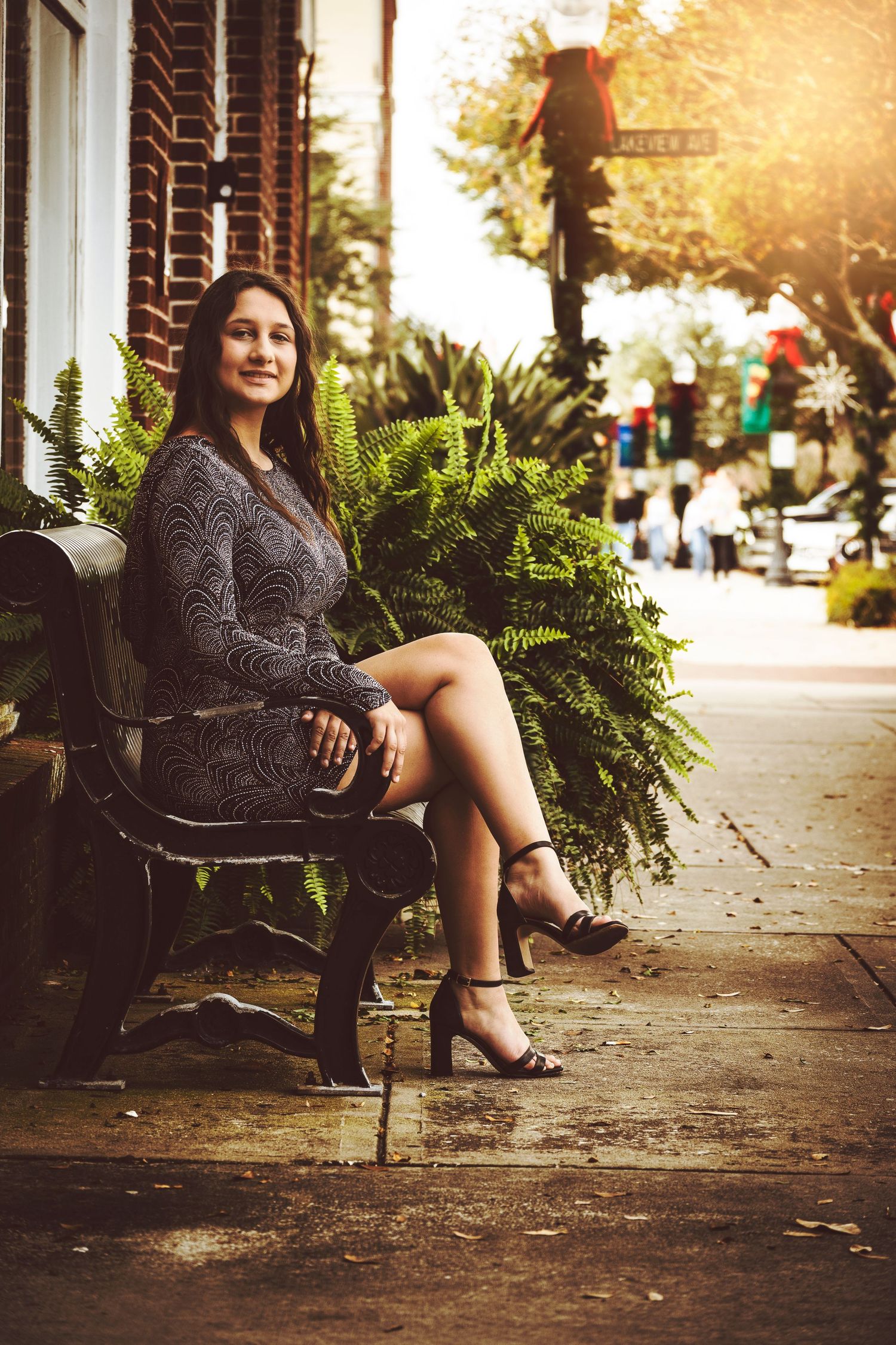 Lifestyle-style outdoor portrait capturing a calm and confident mood.
