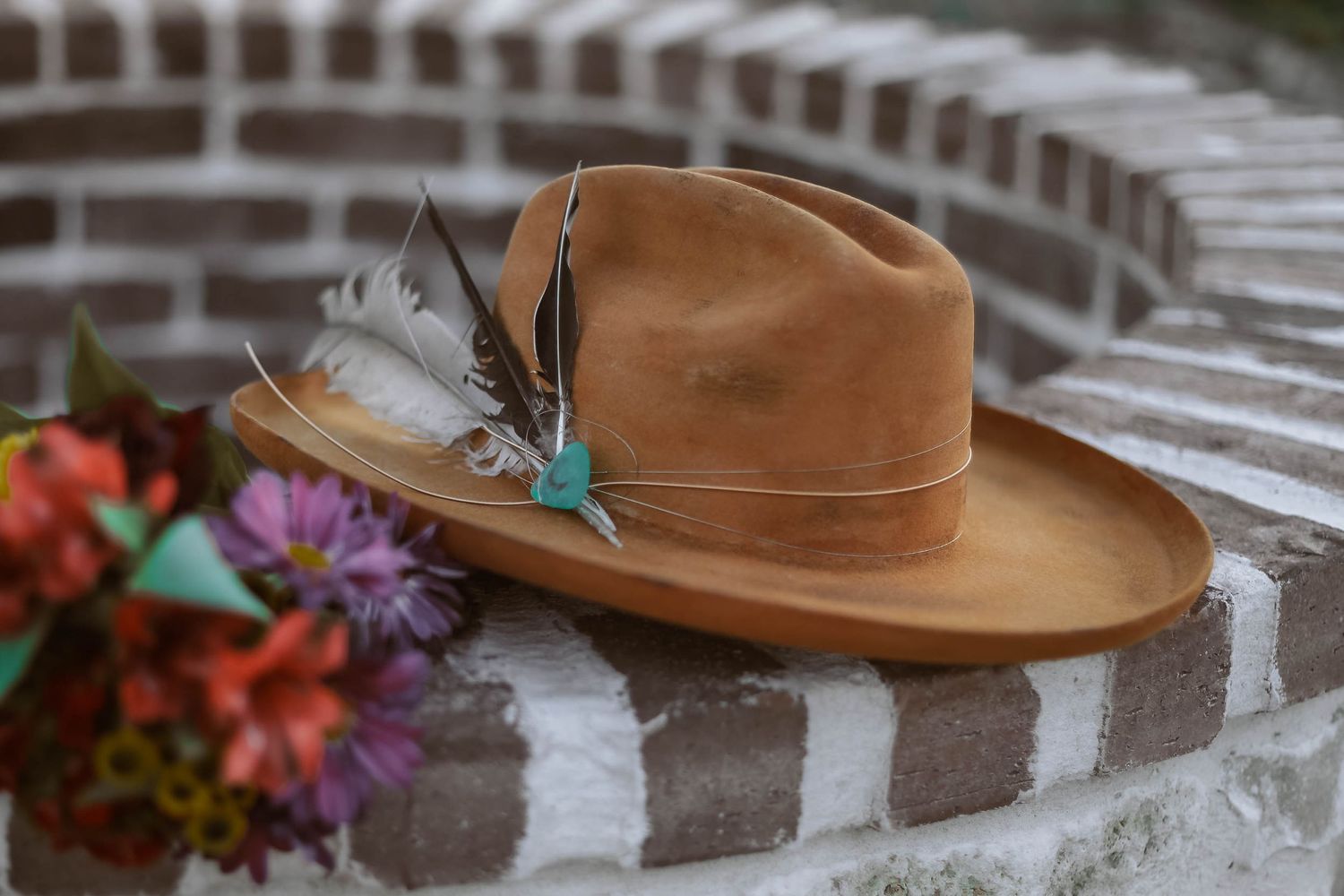 Bonham TX photographer Casandra Nicole shoots Velvet Mayhem custom hats branding in Bonham TX
