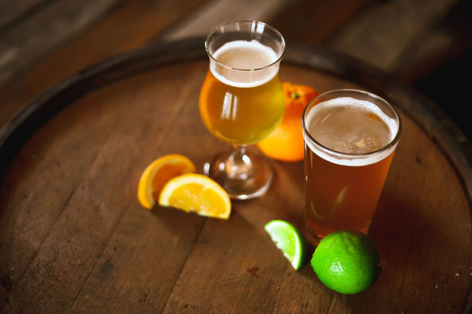 Bonham TX photographer Casandra Nicole shoots Ivanhoe Ale Works winery in Denison, North DFW branding.
