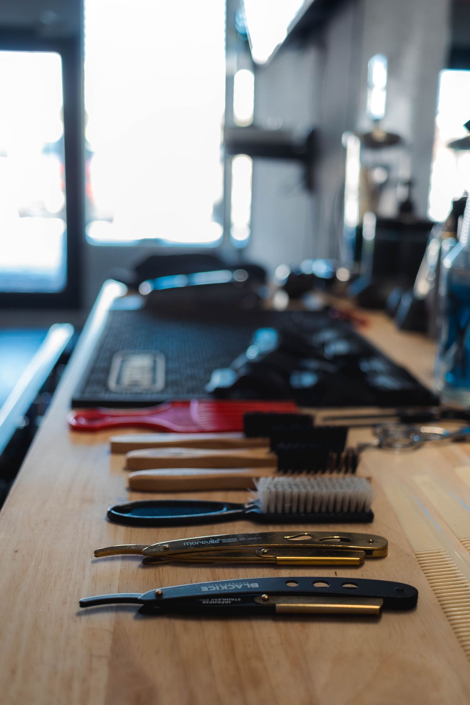 Bonham TX photographer Casandra Nicole Photography captures Fresh Aesthetics Barber Shop branding in North DFW.