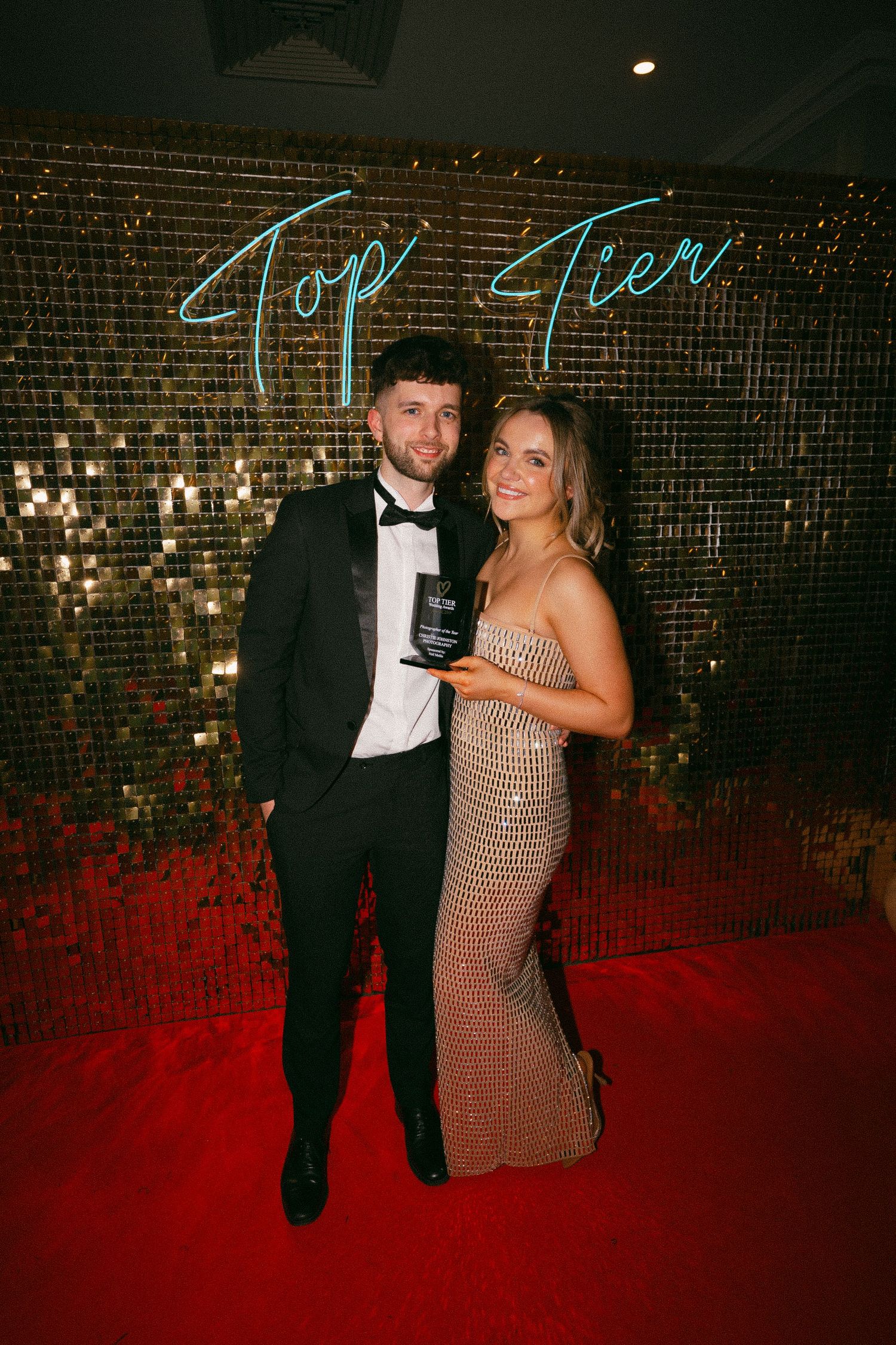 Top tier awards photographer of the year 2024. Christie Johnston photography, Aberdeen wedding photographer. Scottish wedding supplier