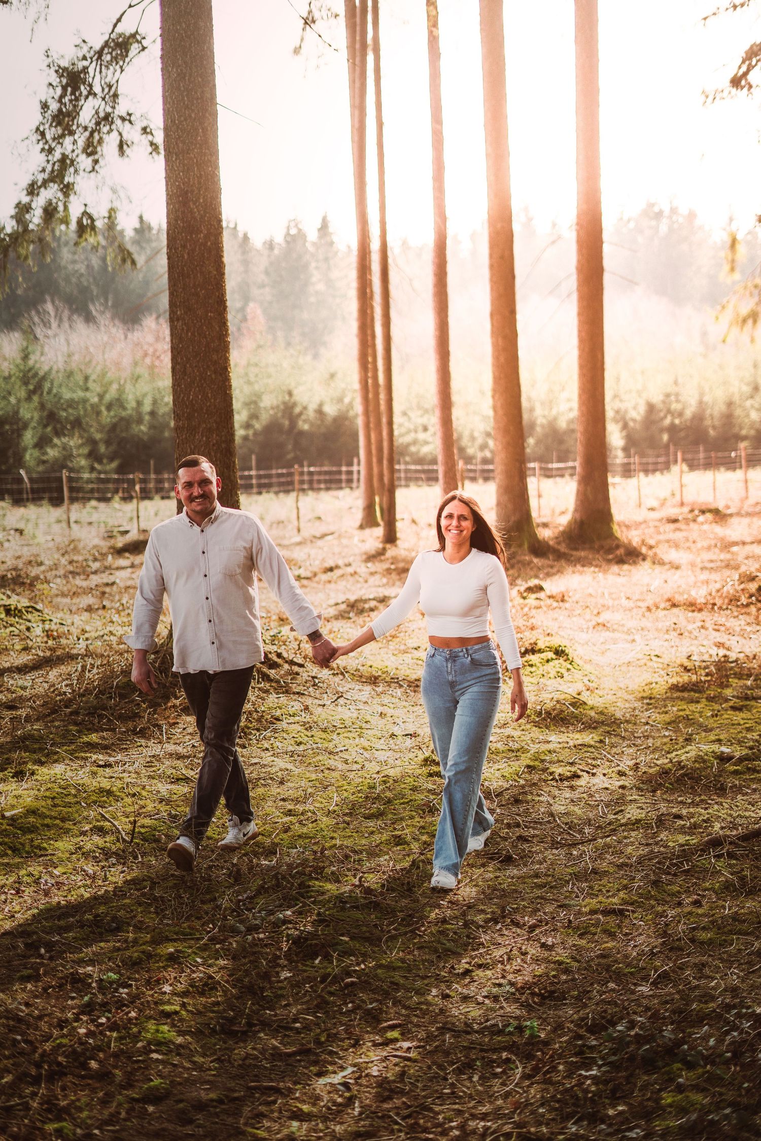Couple Shooting im Wald
