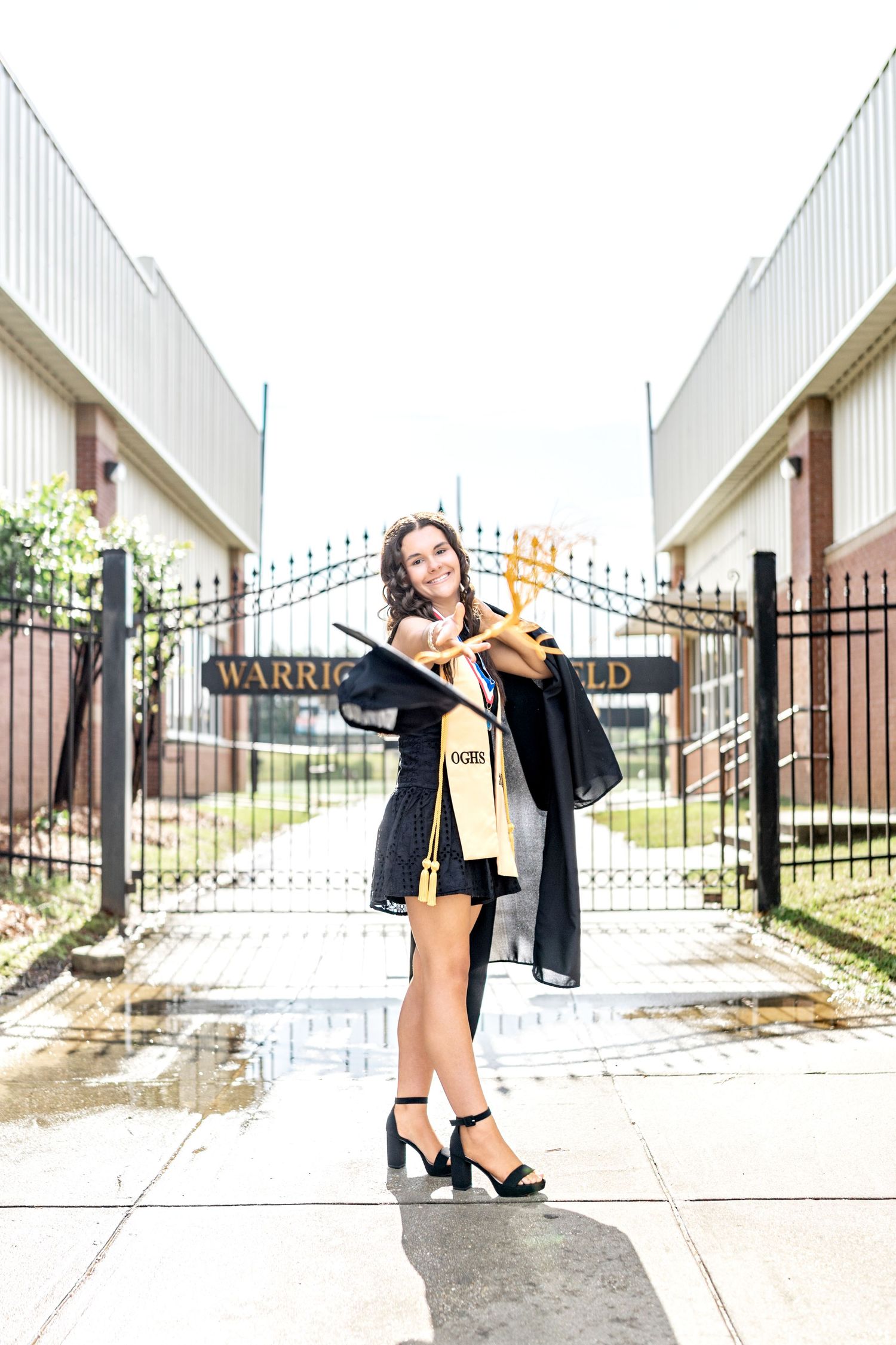 Oak Grove High School senior session located in Hattiesburg, Mississippi