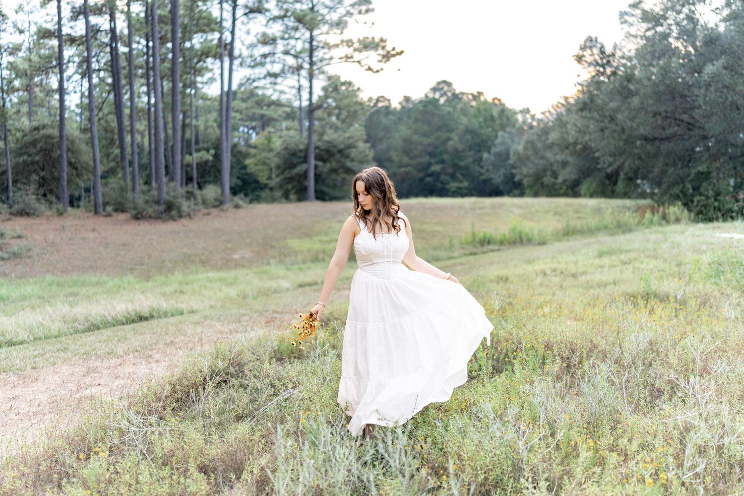 Senior portrait session in Hattiesburg, Mississippi