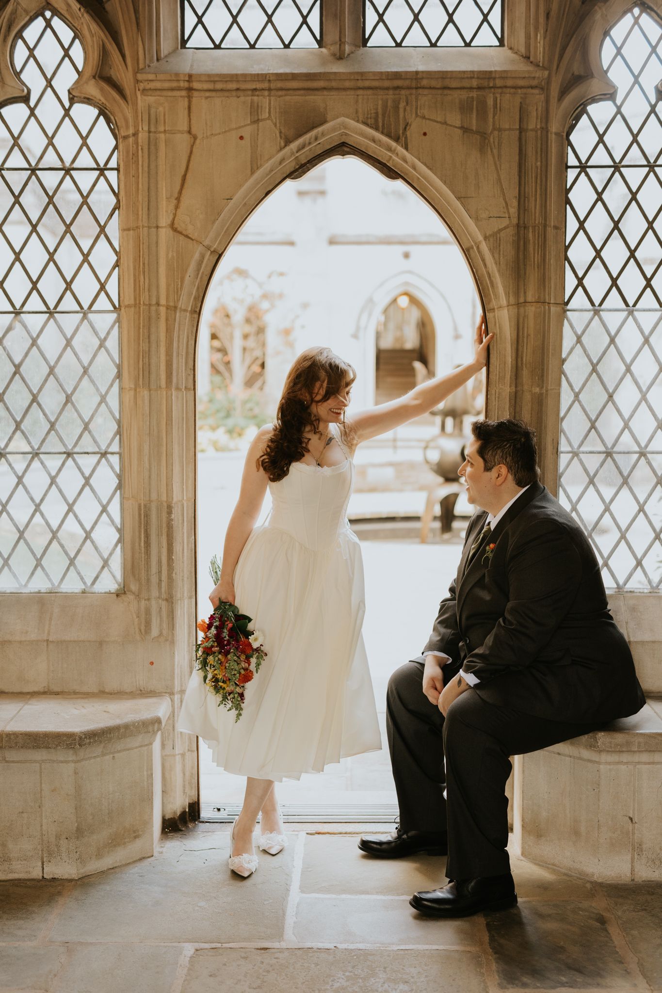 National Cathedral elopement photography