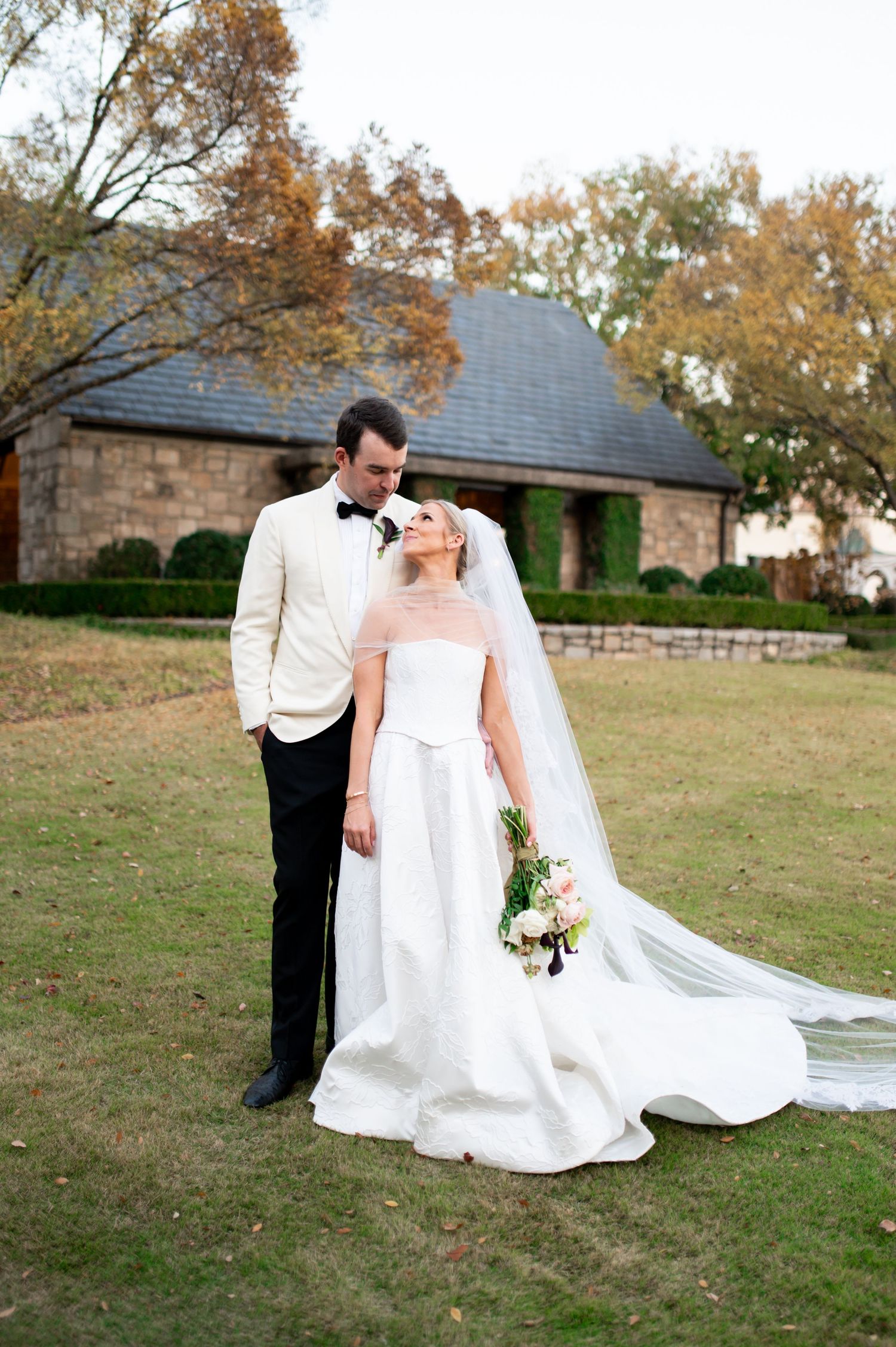 Candid wedding photography sequence showing joyful moments between the bride and groom.