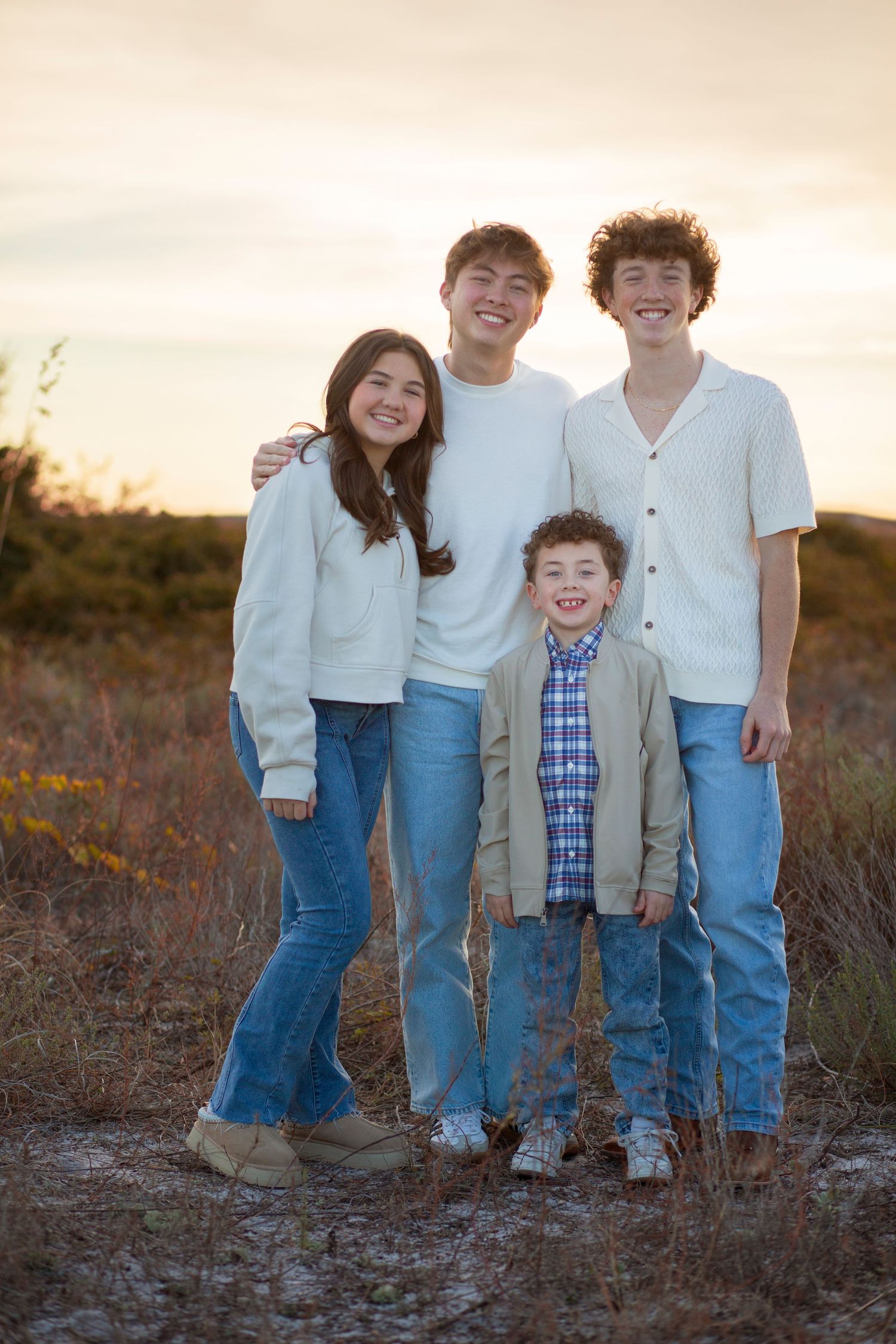 Family at For Pickens Pensacola Beach Florida