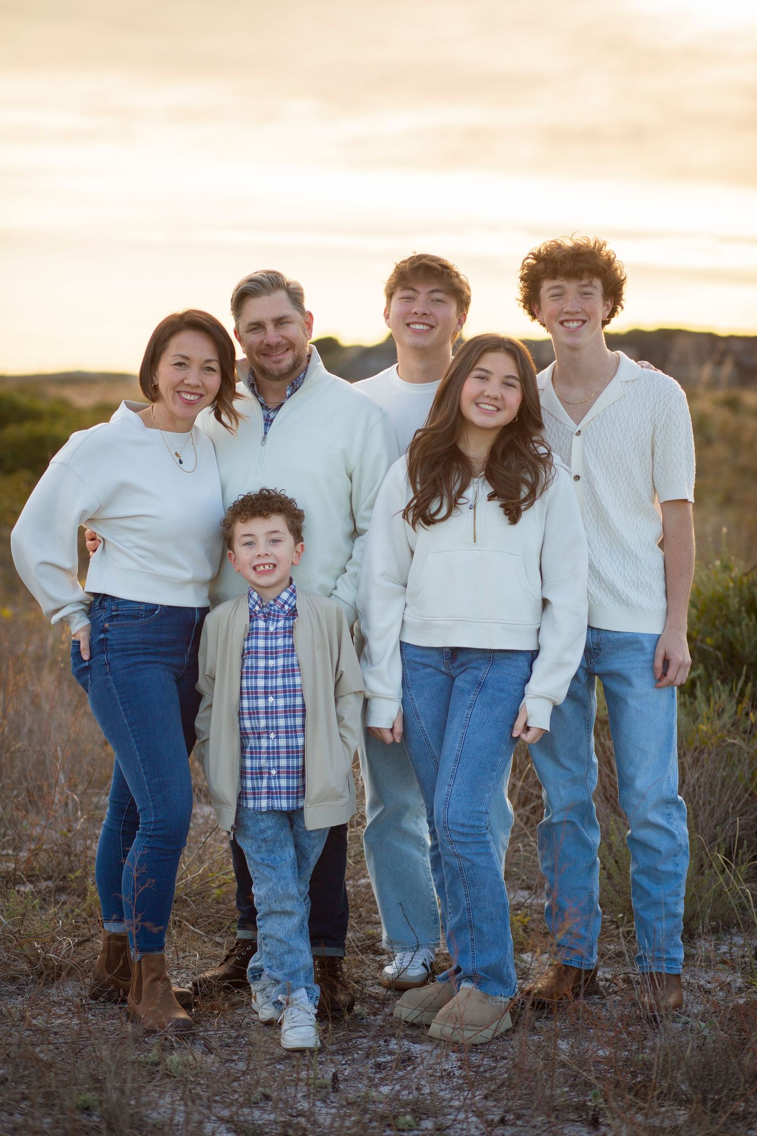 Family at For Pickens Pensacola Beach Florida