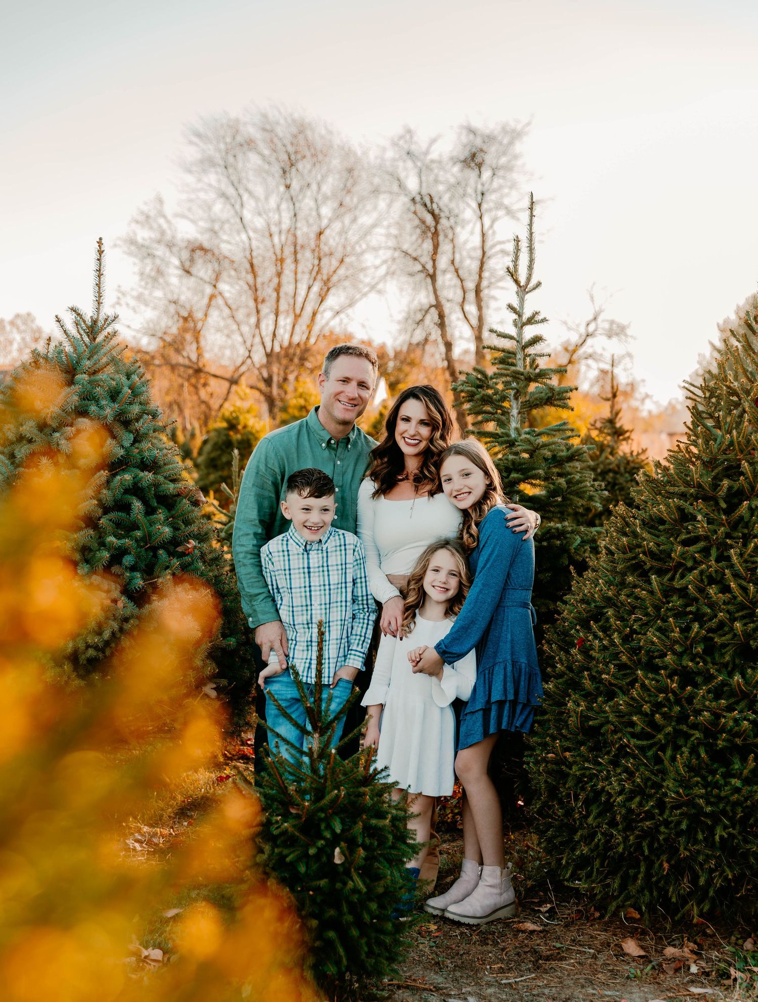 Bucks County Tree Farm Holiday Photos