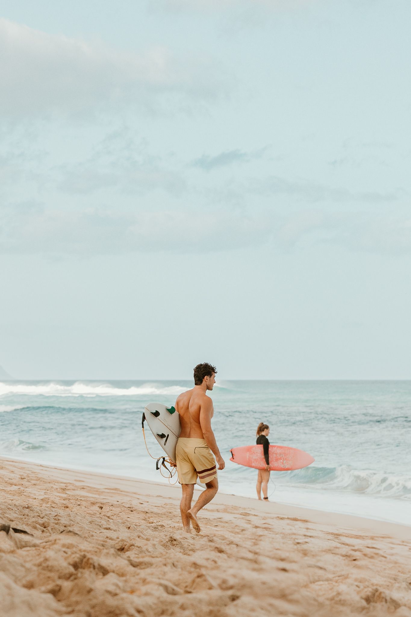 surfer in hawaii