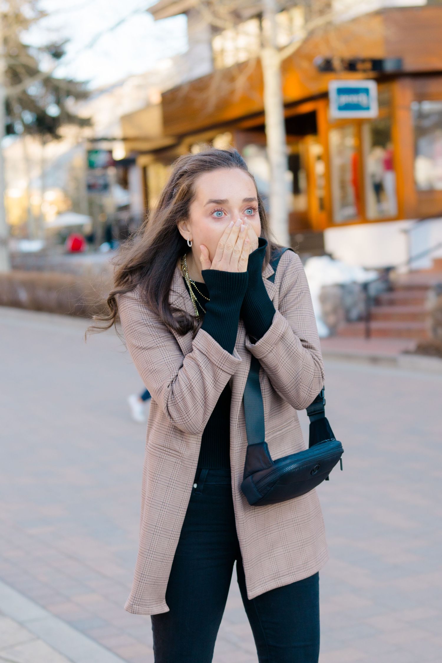 guy and girl get engaged in vail, colorado