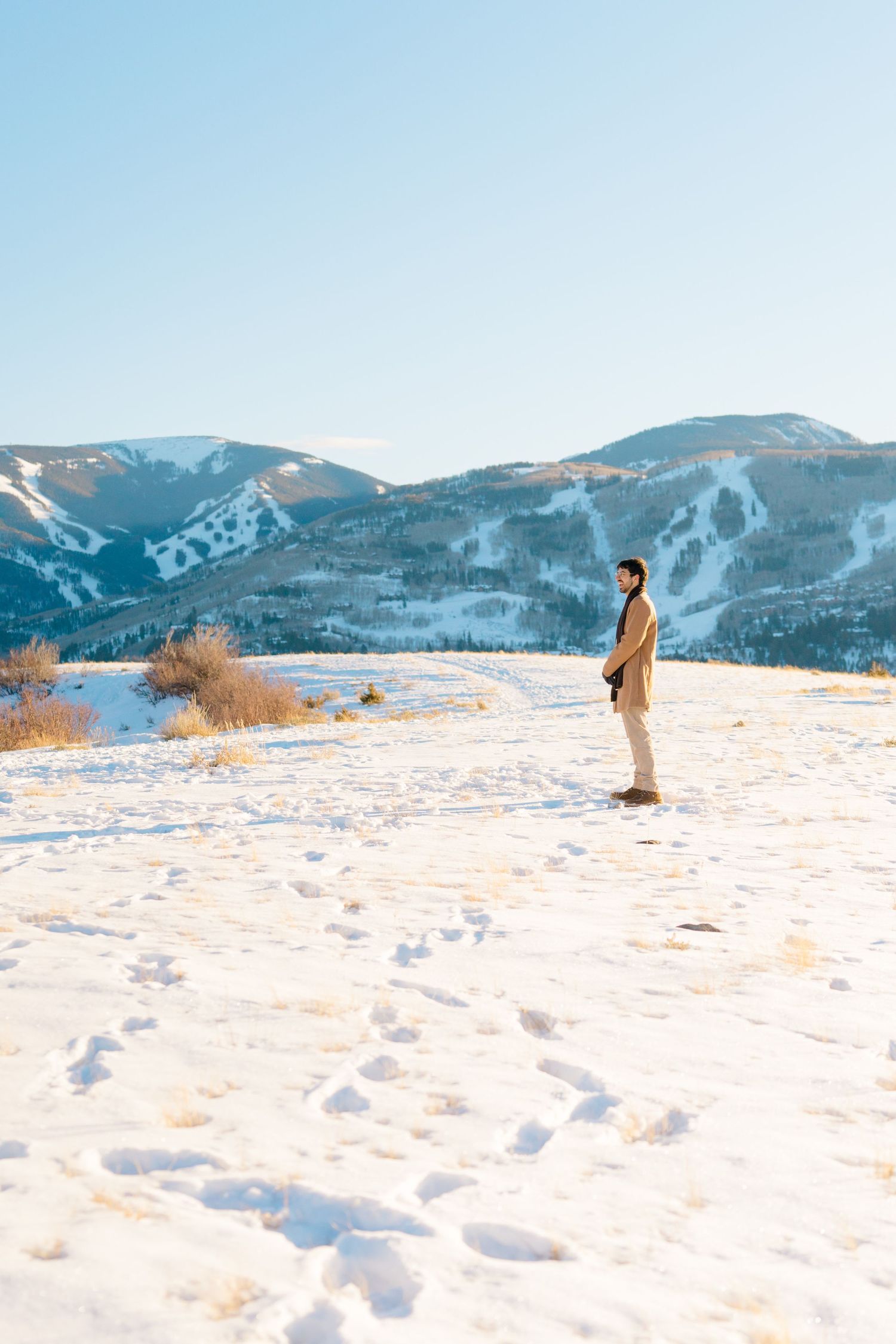 mountain proposal in vail, colorado