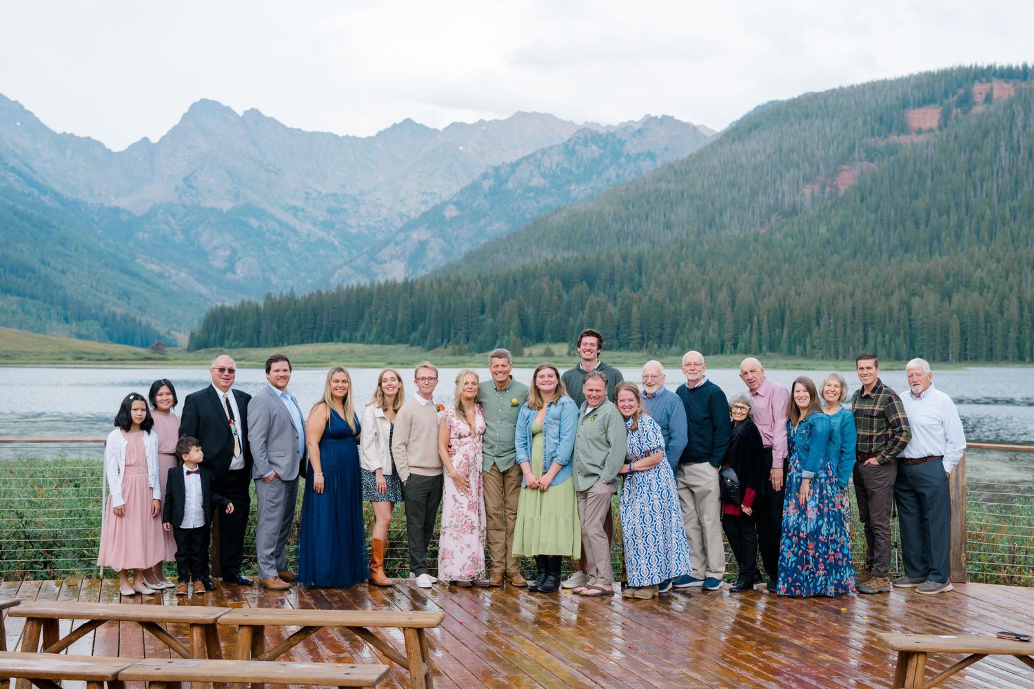 annie and david piney river ranch wedding