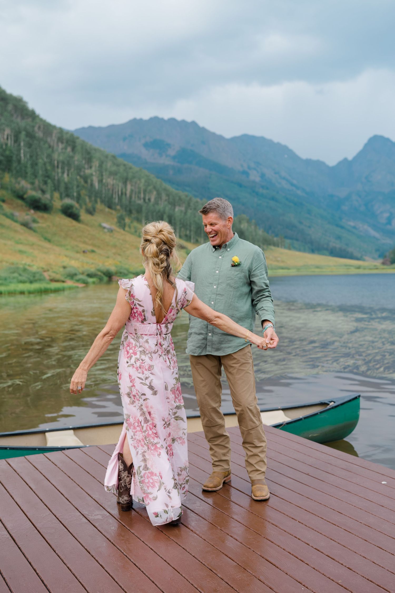 annie and david piney river ranch wedding