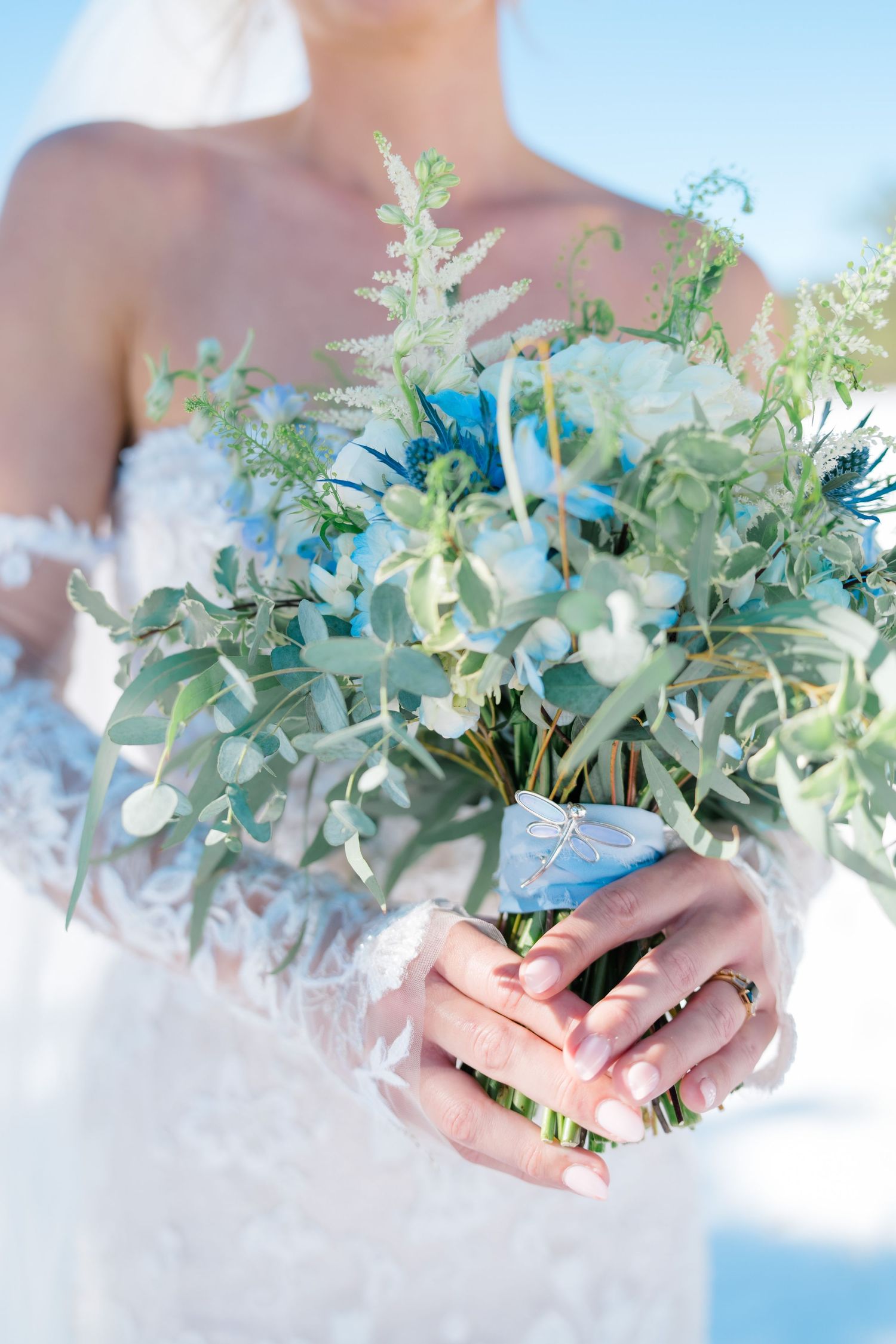 bride floral bouquet