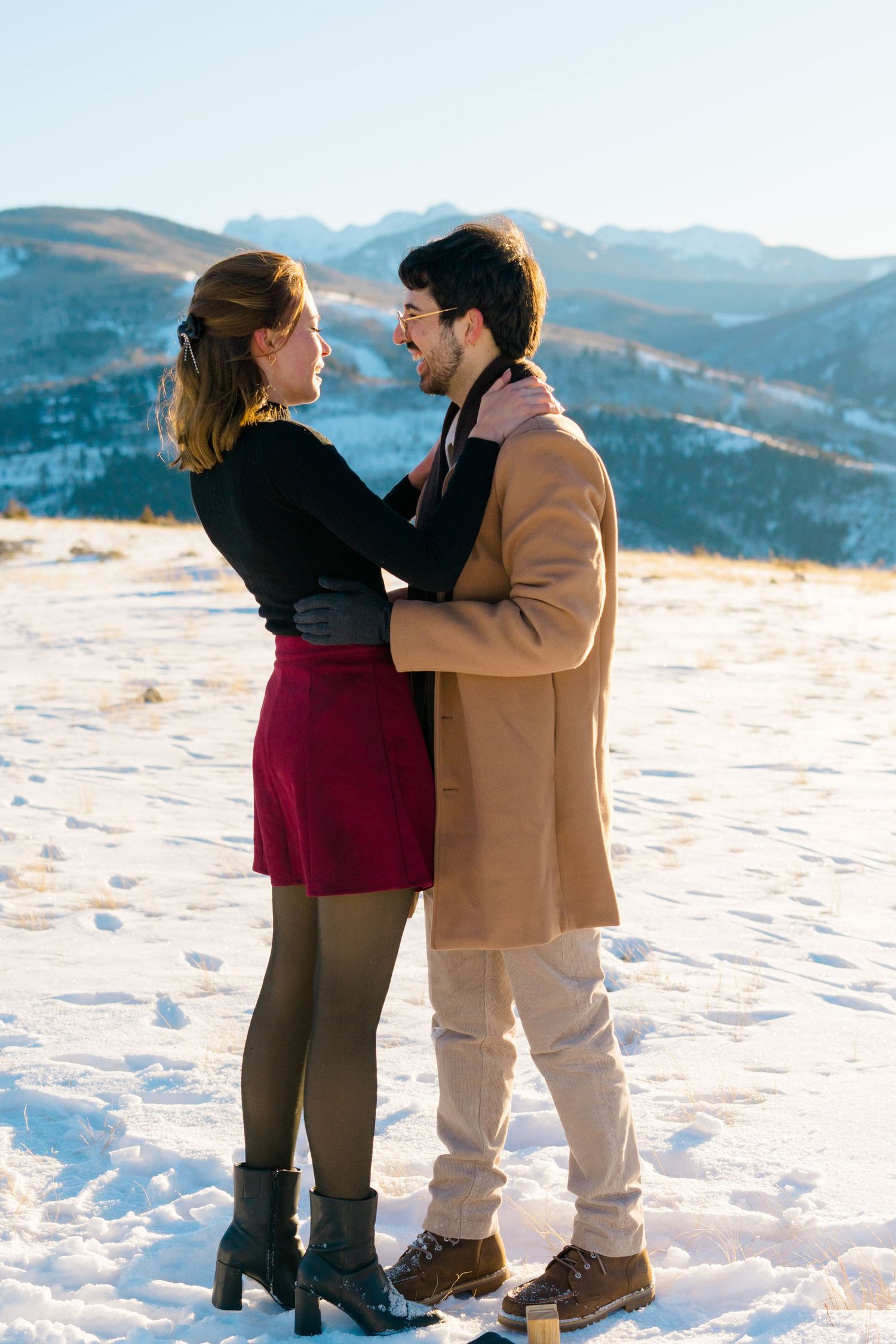 mountain proposal in vail, colorado