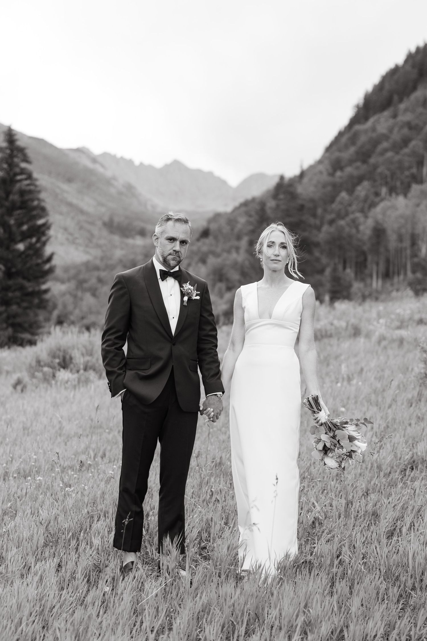 wedding in vail colorado mountains