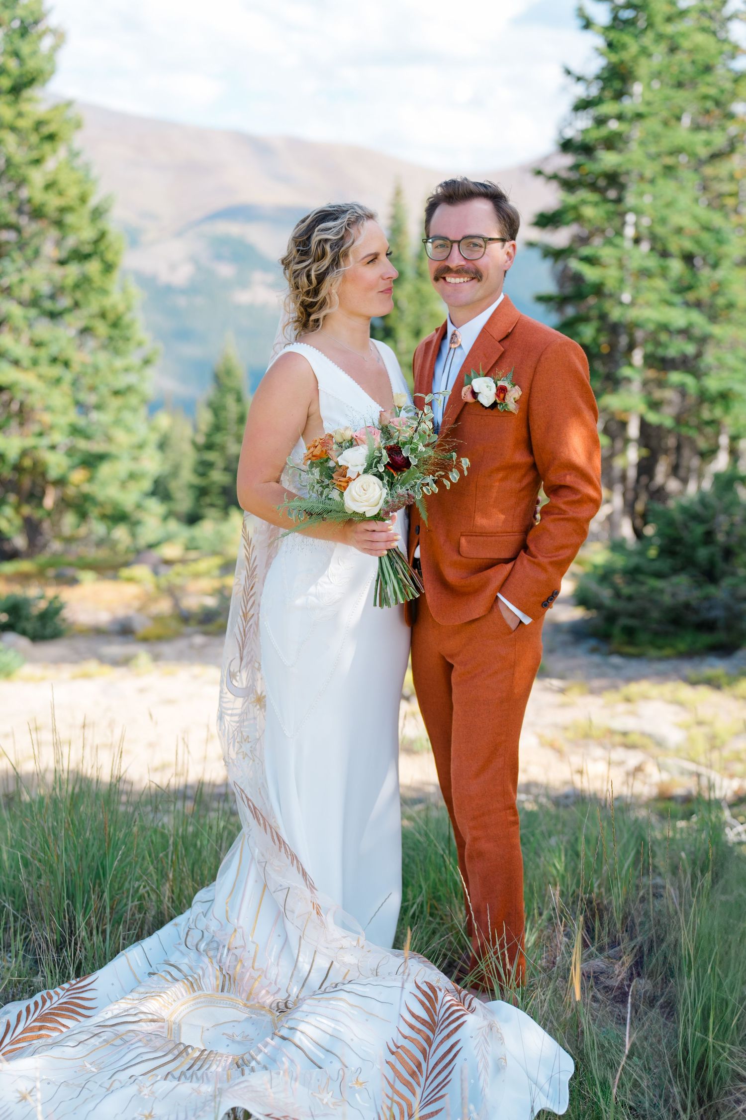 bride and groom marriage winter park